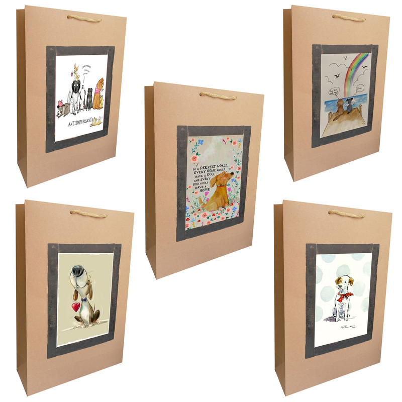 ساک هدیه مدل پت خوشحال مجموعه 5 عددی