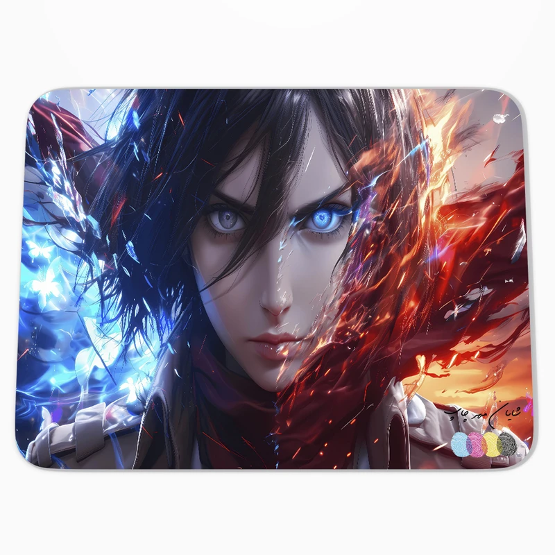 ماوس پد شایان مهر چاپ مدل mikasa ackerman 01