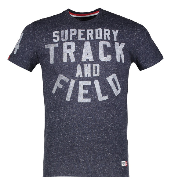 تی شرت نخی یقه گرد مردانه Trackster - سوپردرای