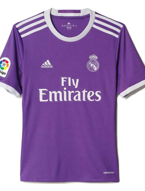تی شرت ورزشی آستین کوتاه پسرانه Real Madrid Away Replica - آدیداس