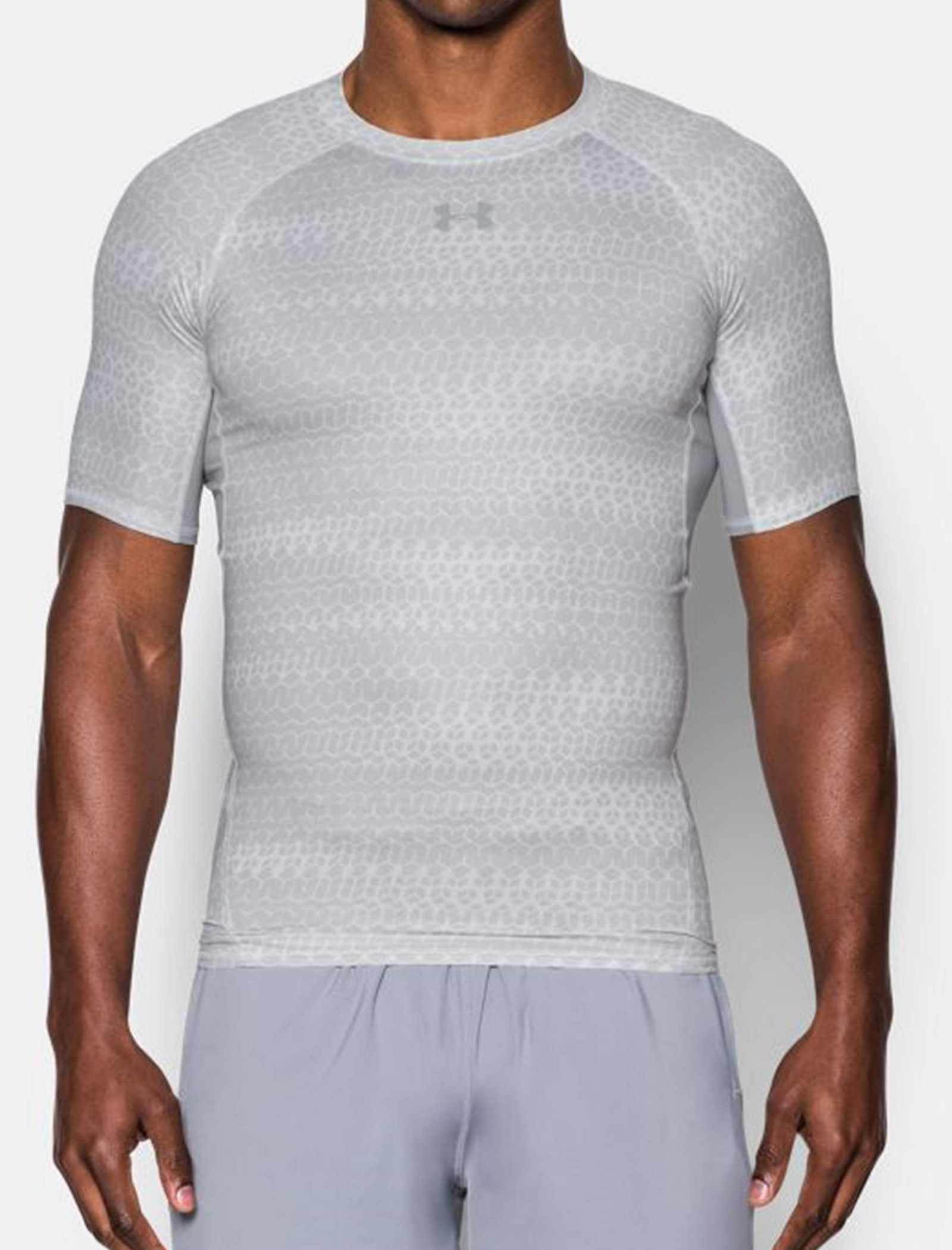 تی شرت ورزشی یقه گرد مردانه - آندر آرمور - سفيد - 4
