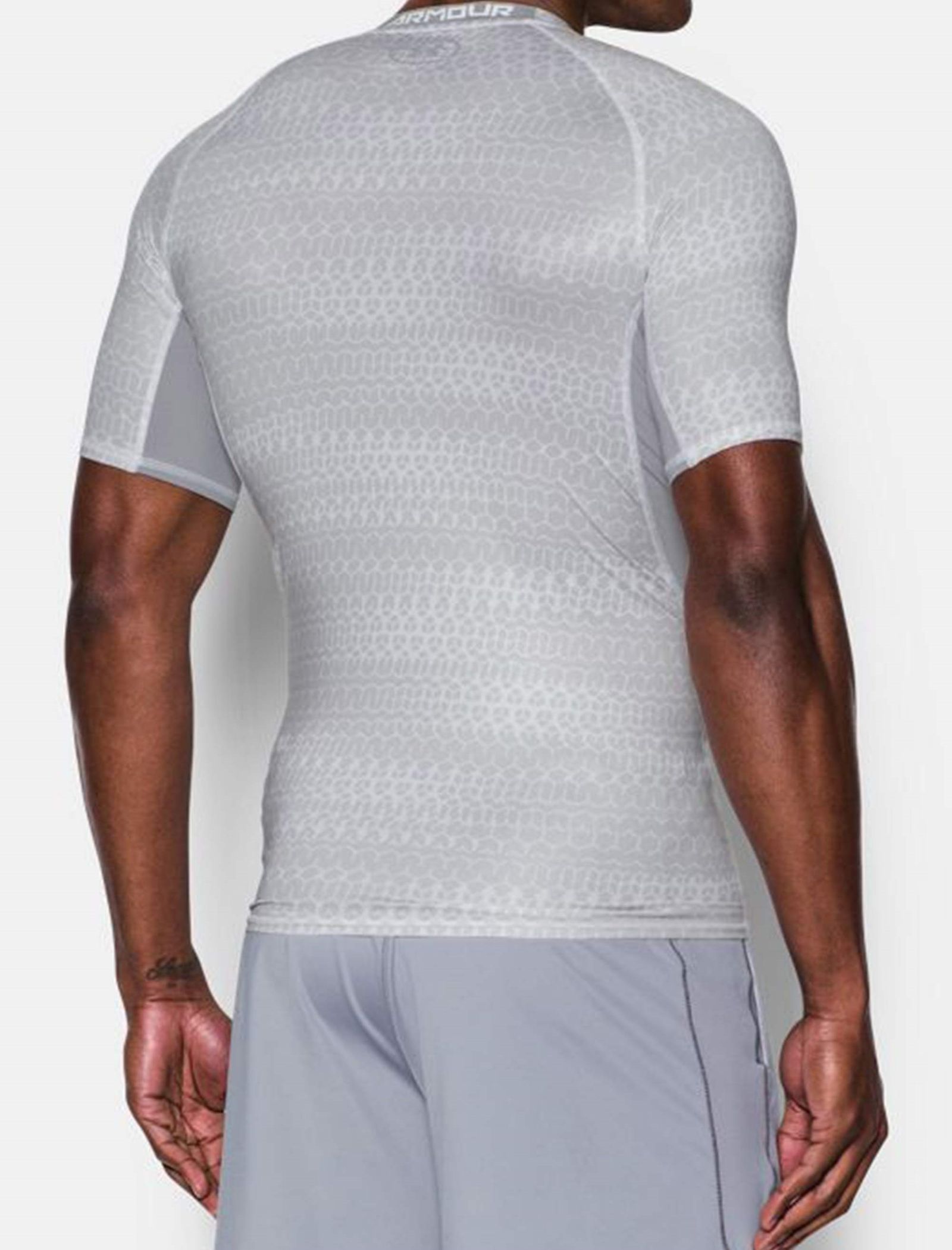 تی شرت ورزشی یقه گرد مردانه - آندر آرمور - سفيد - 5
