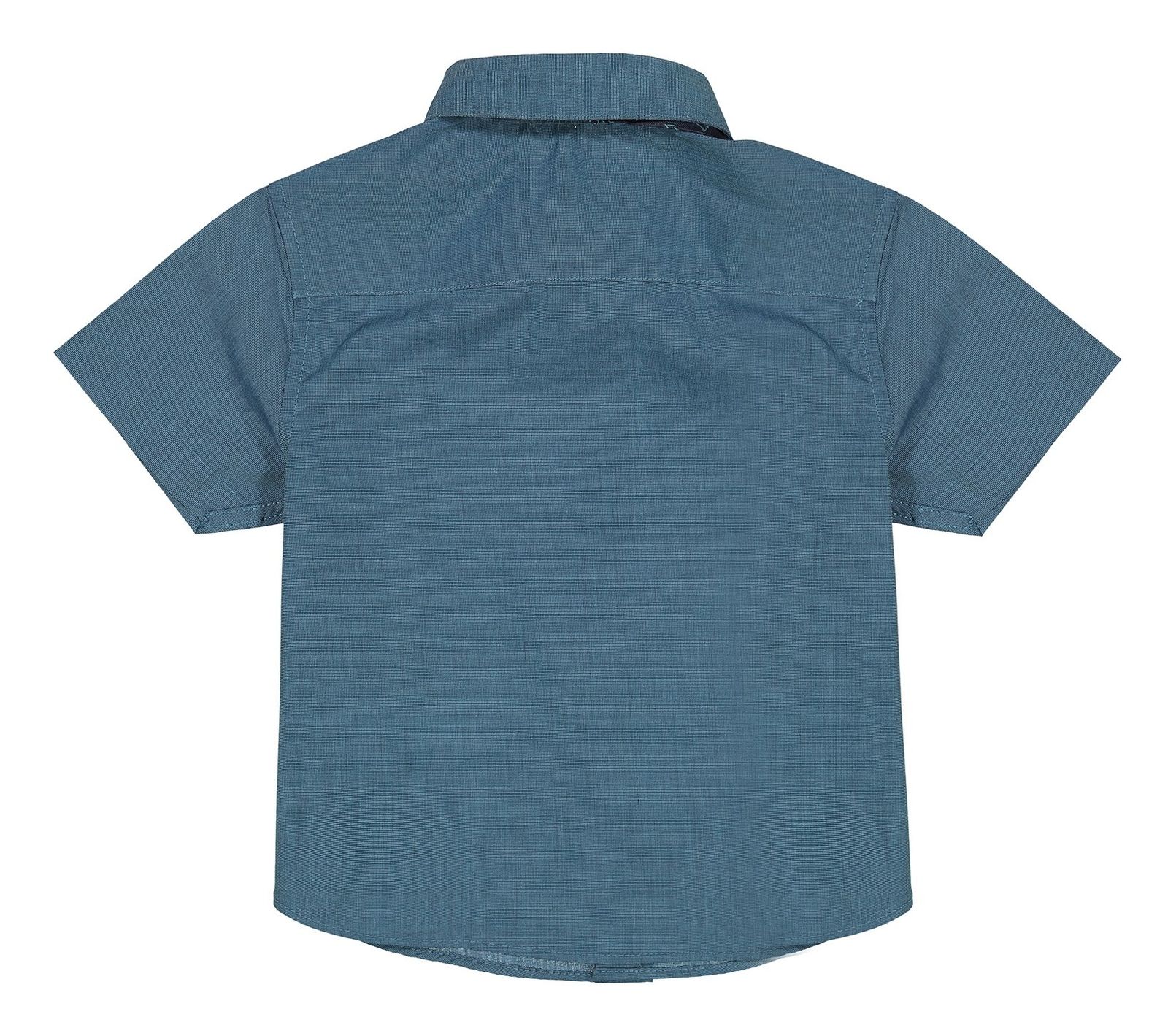 پیراهن آستین کوتاه پسرانه - بلوزو - سبز   - 3