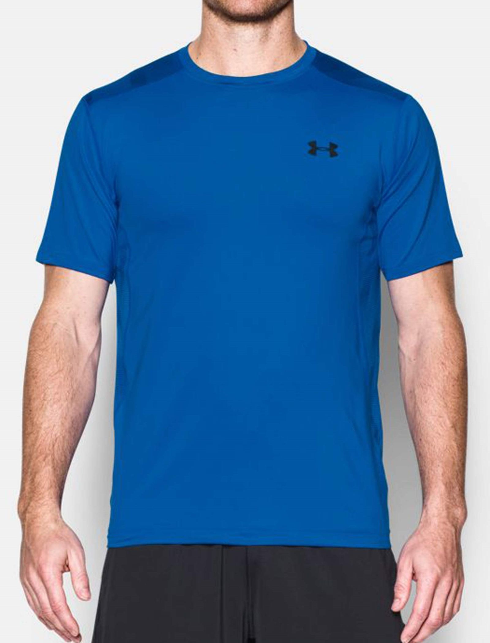 تی شرت ورزشی یقه گرد مردانه - آندر آرمور - آبي - 4