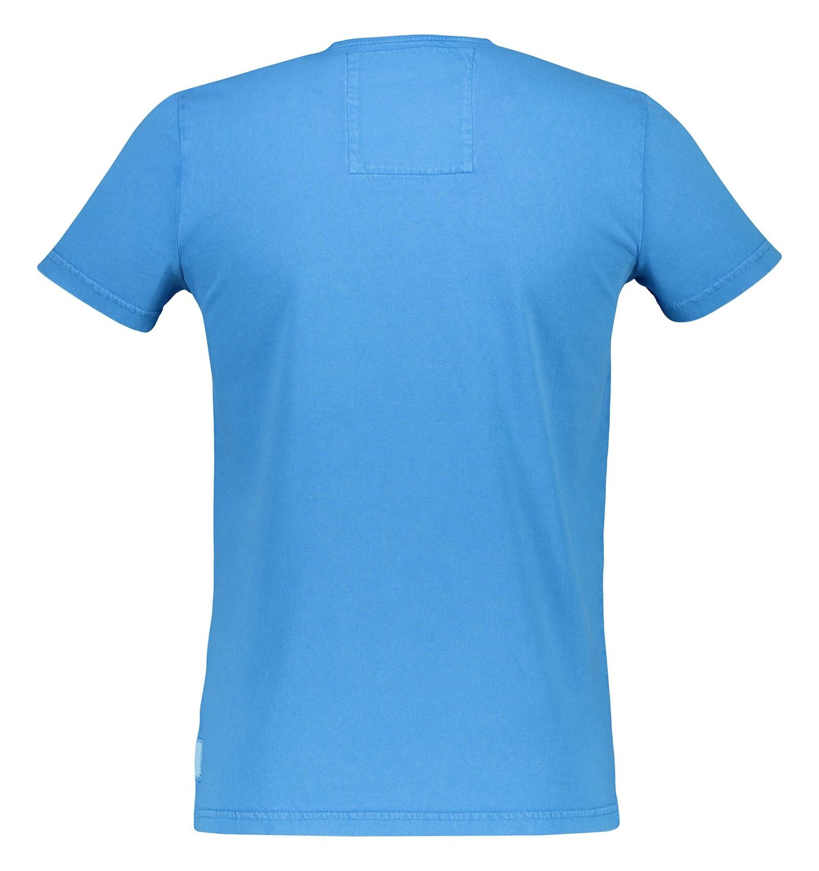 تی شرت نخی یقه گرد مردانه - سوپردرای - آبي   - 3