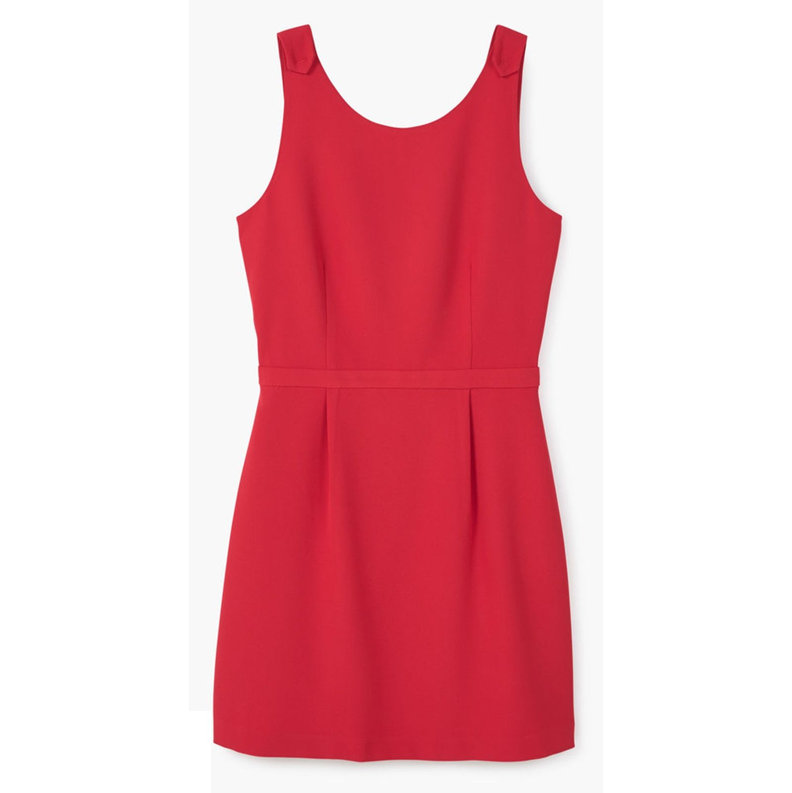 پیراهن کوتاه زنانه - مانگو - قرمز - 1