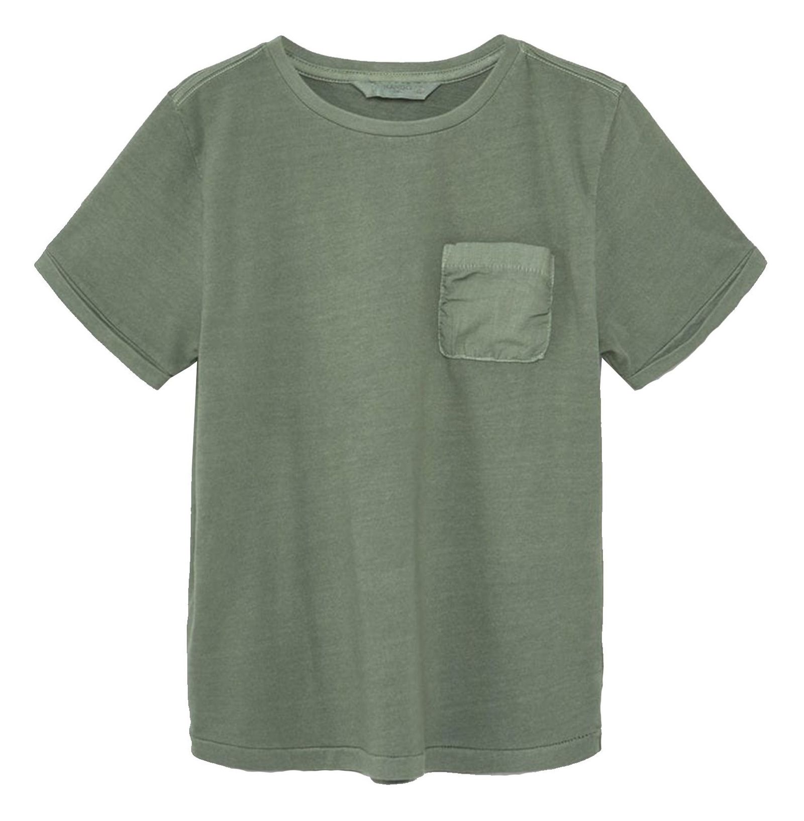 تی شرت نخی پسرانه - مانگو - سبز - 2