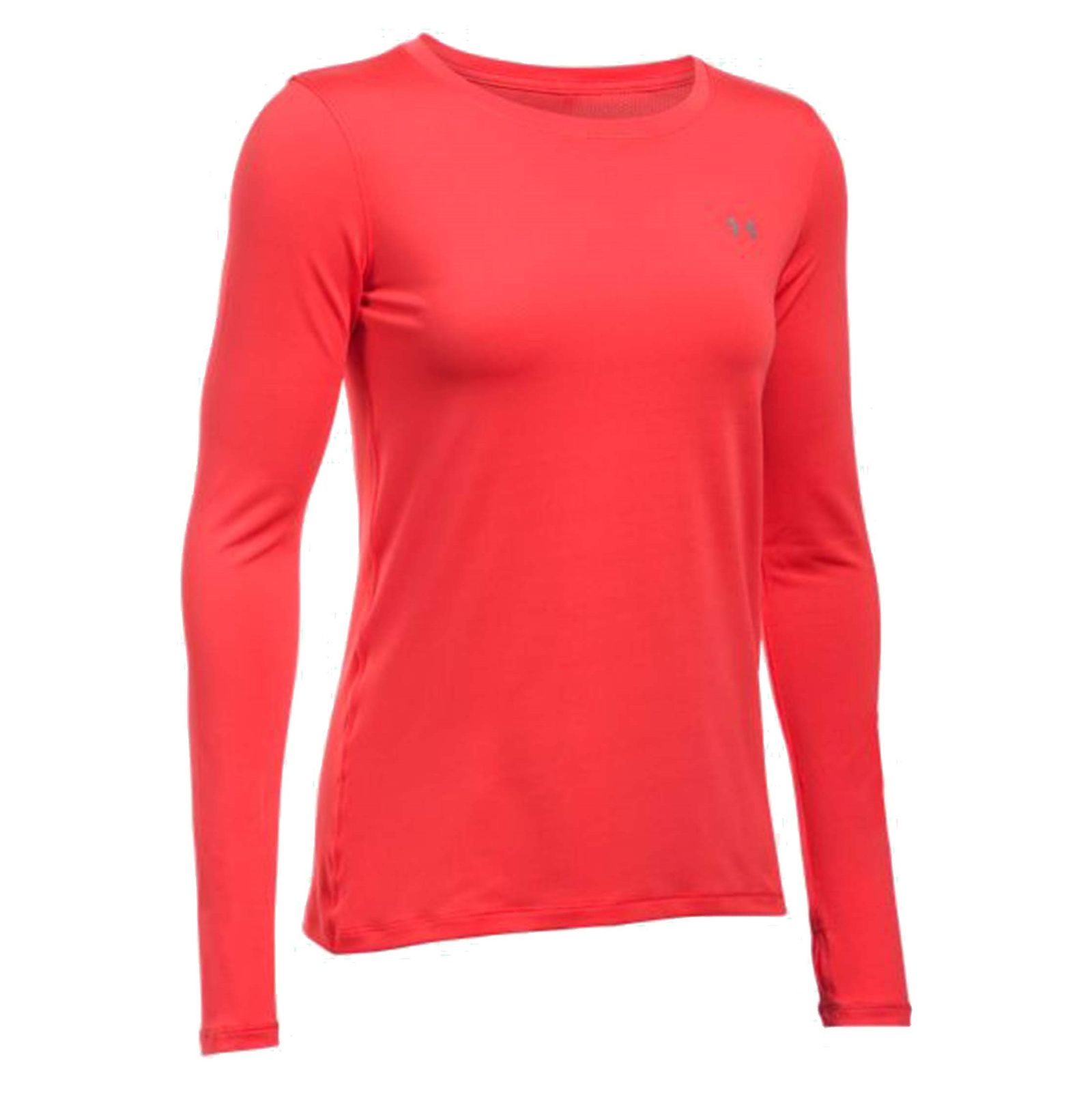 تی شرت ورزشی آستین بلند زنانه - آندر آرمور - قرمز - 2