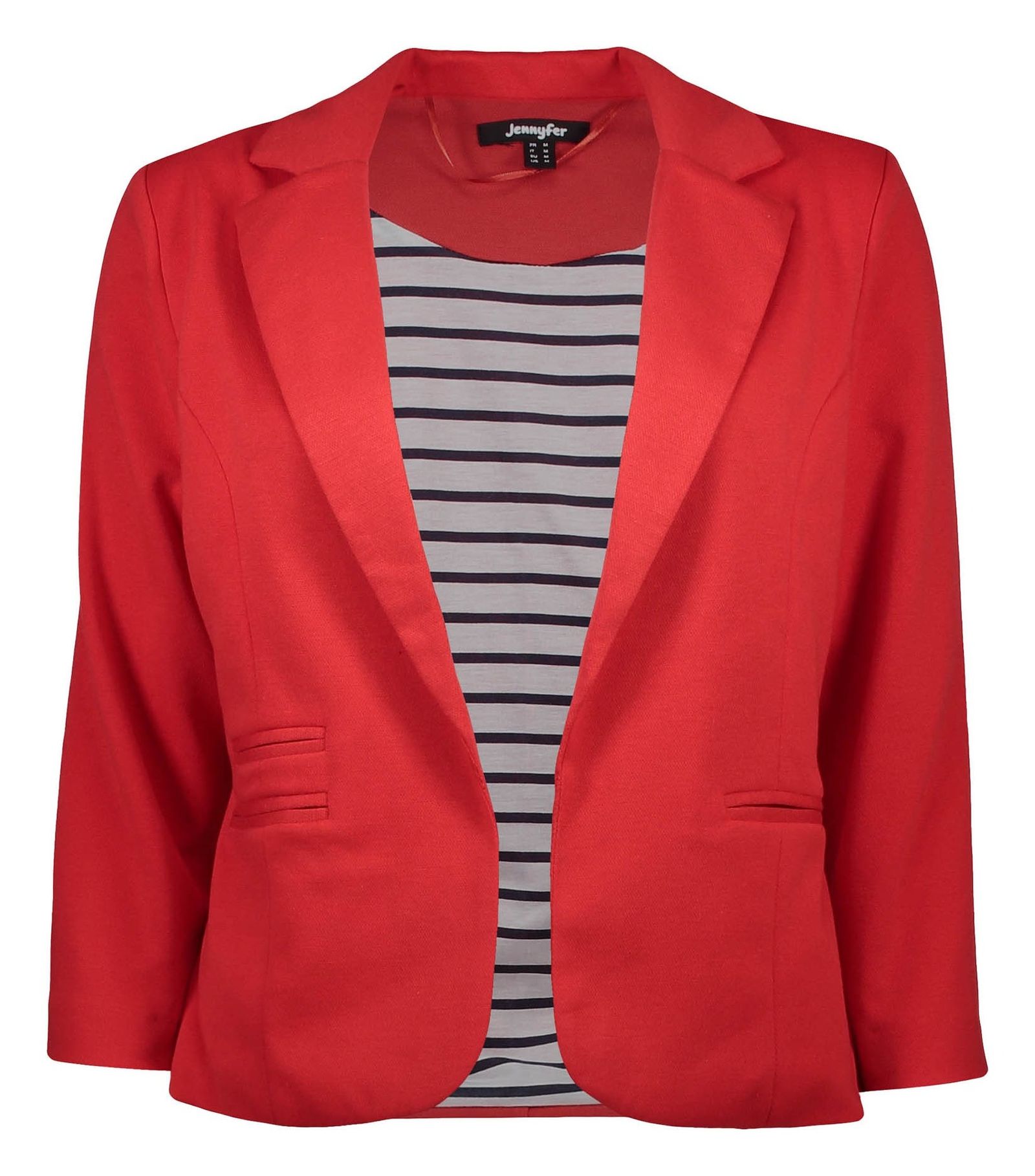 کت کوتاه زنانه - جنیفر - قرمز - 1