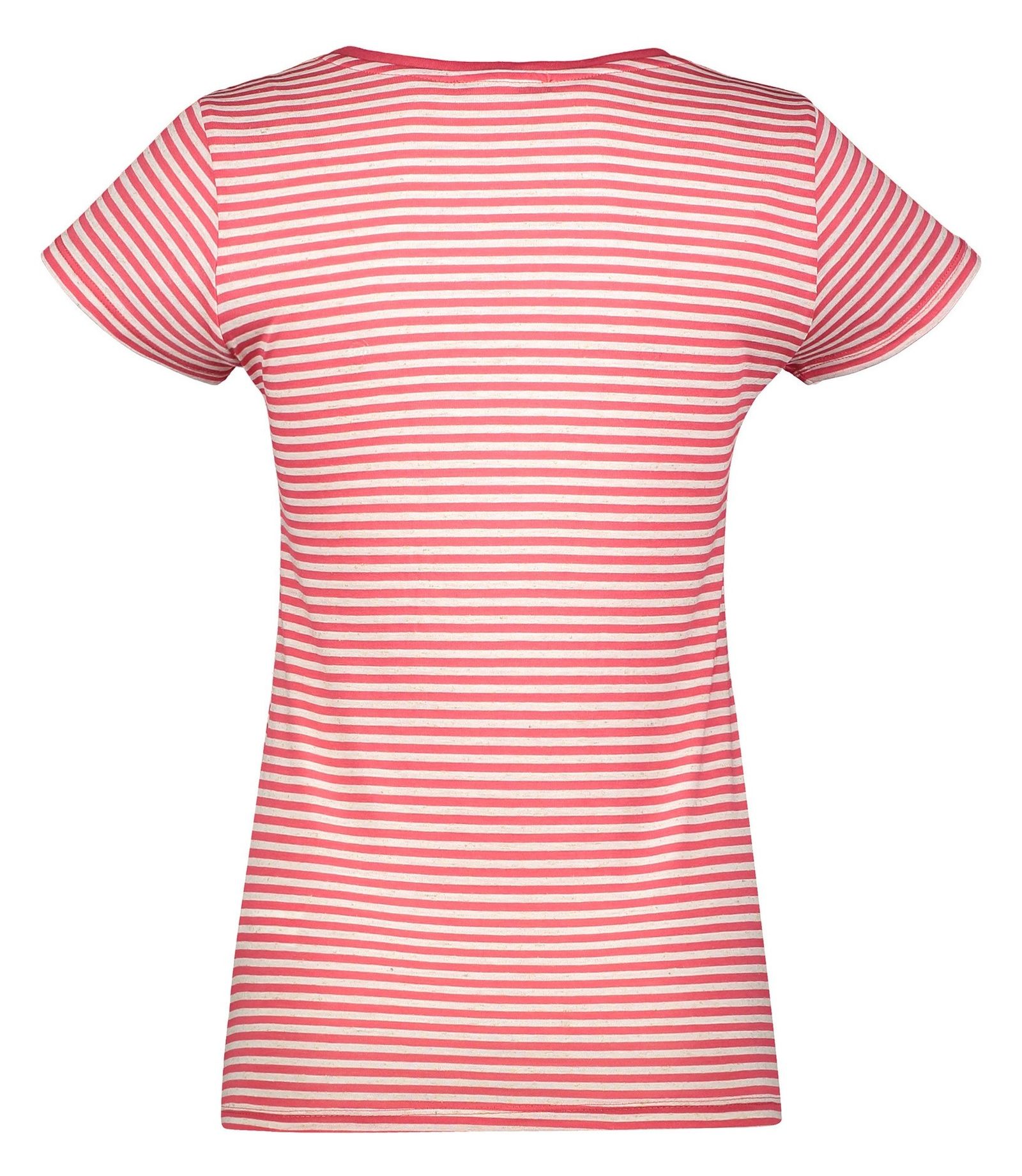 تی شرت یقه هفت زنانه - ال سی وایکیکی - راه راه - 3
