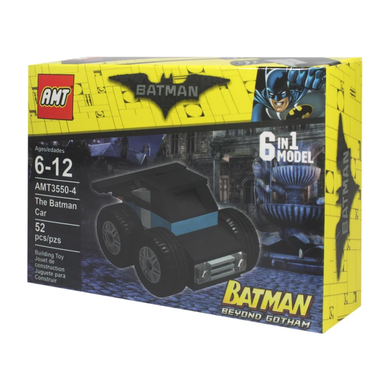 ساختنی 52 تکه ناب سل مدل ماشین بتمن کد THE BATMAN CAR004