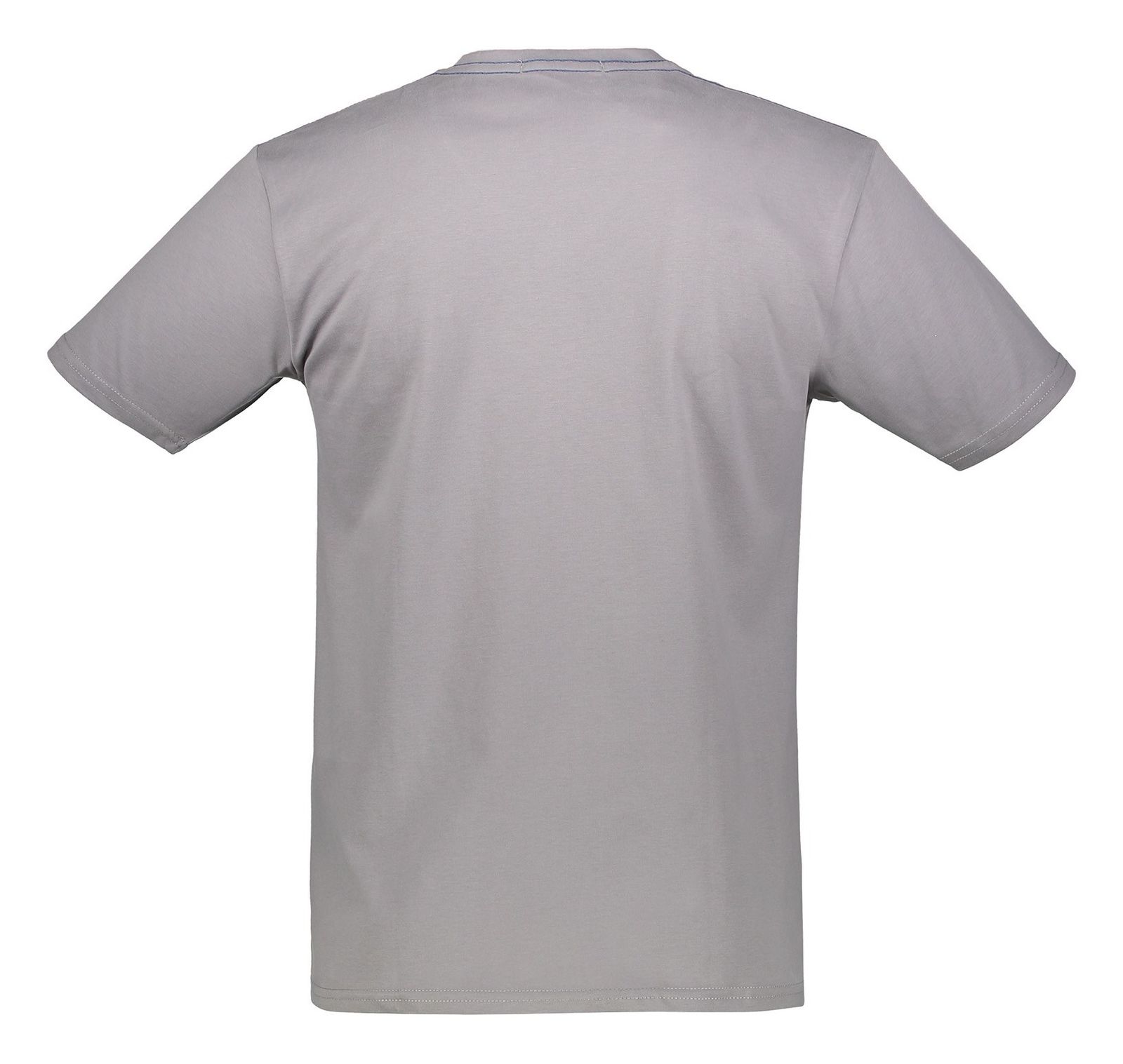 تی شرت ویسکوز یقه هفت مردانه - آر اِن اِس - طوسي   - 3