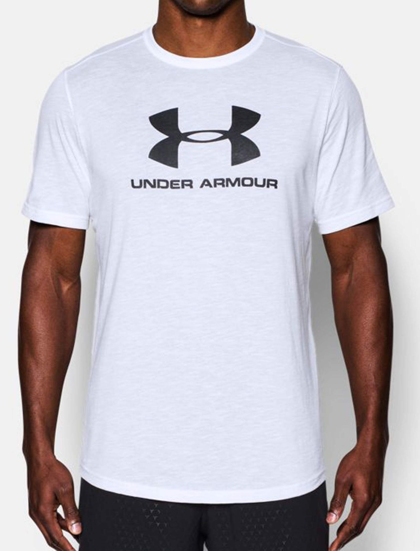 تی شرت ورزشی نخی مردانه - آندر آرمور - سفيد - 4