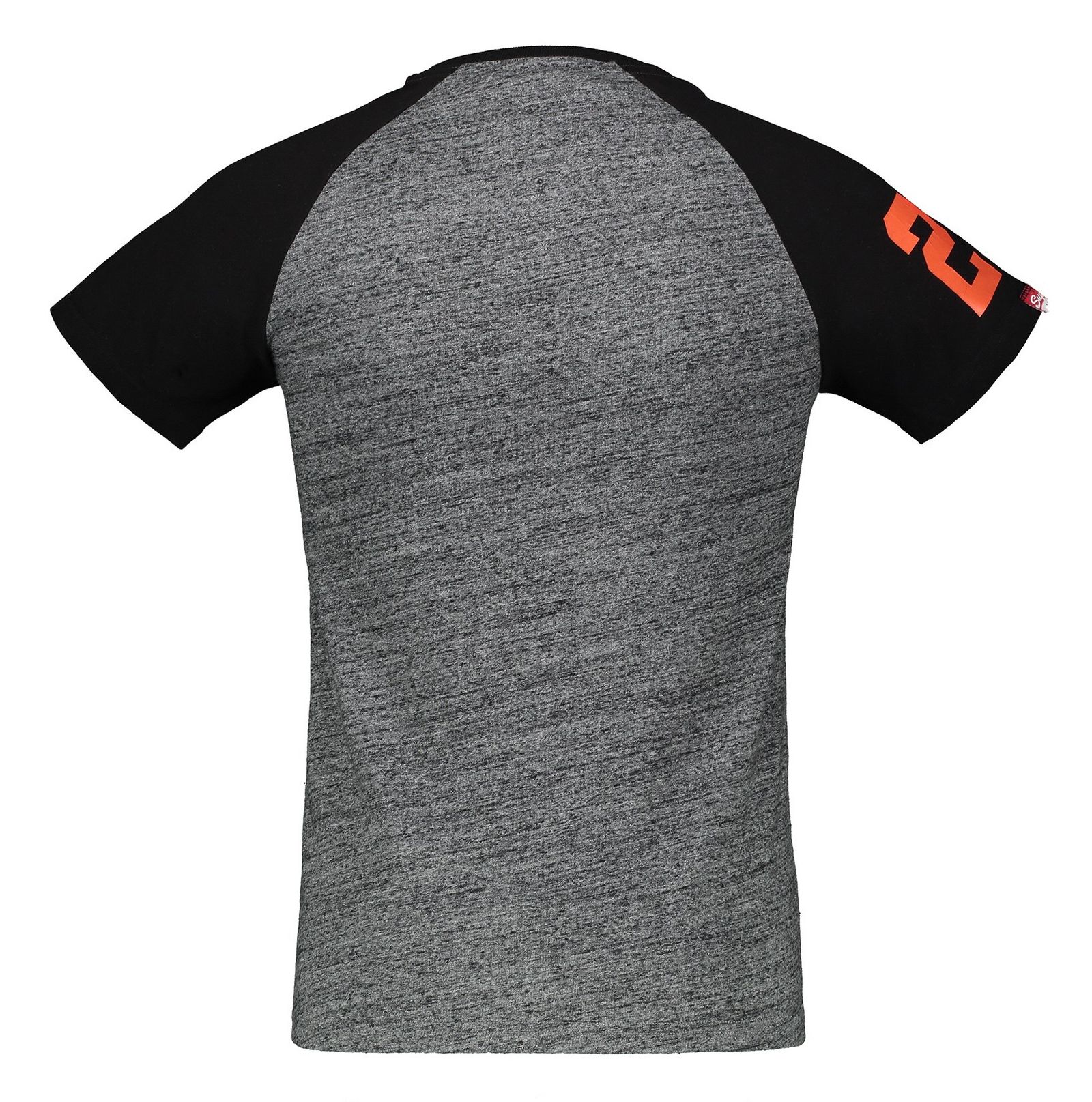 تی شرت نخی آستین کوتاه مردانه Track & Field - سوپردرای - طوسي و مشکي - 3