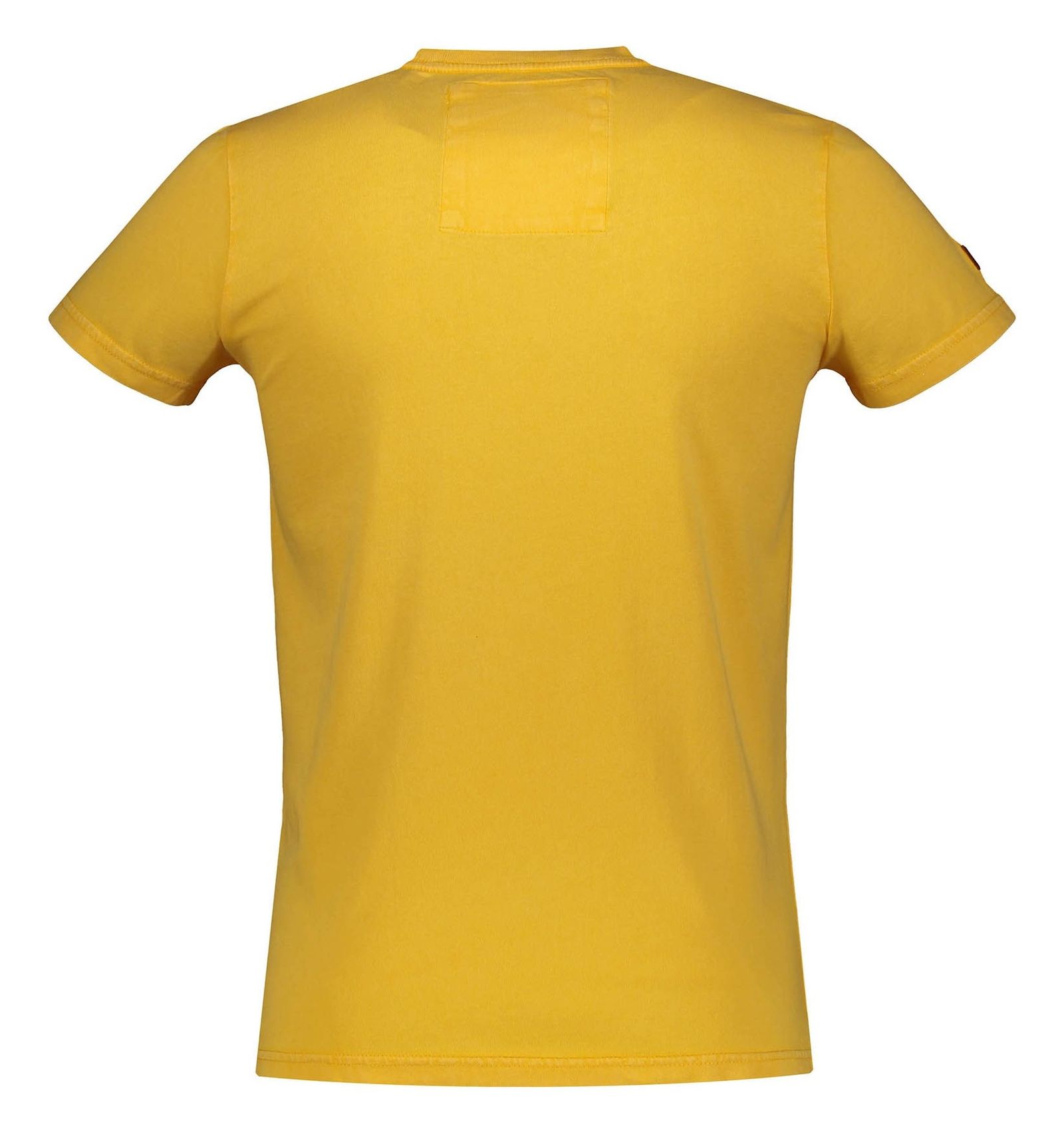 تی شرت نخی یقه گرد مردانه Solo Sport - سوپردرای - زرد - 3
