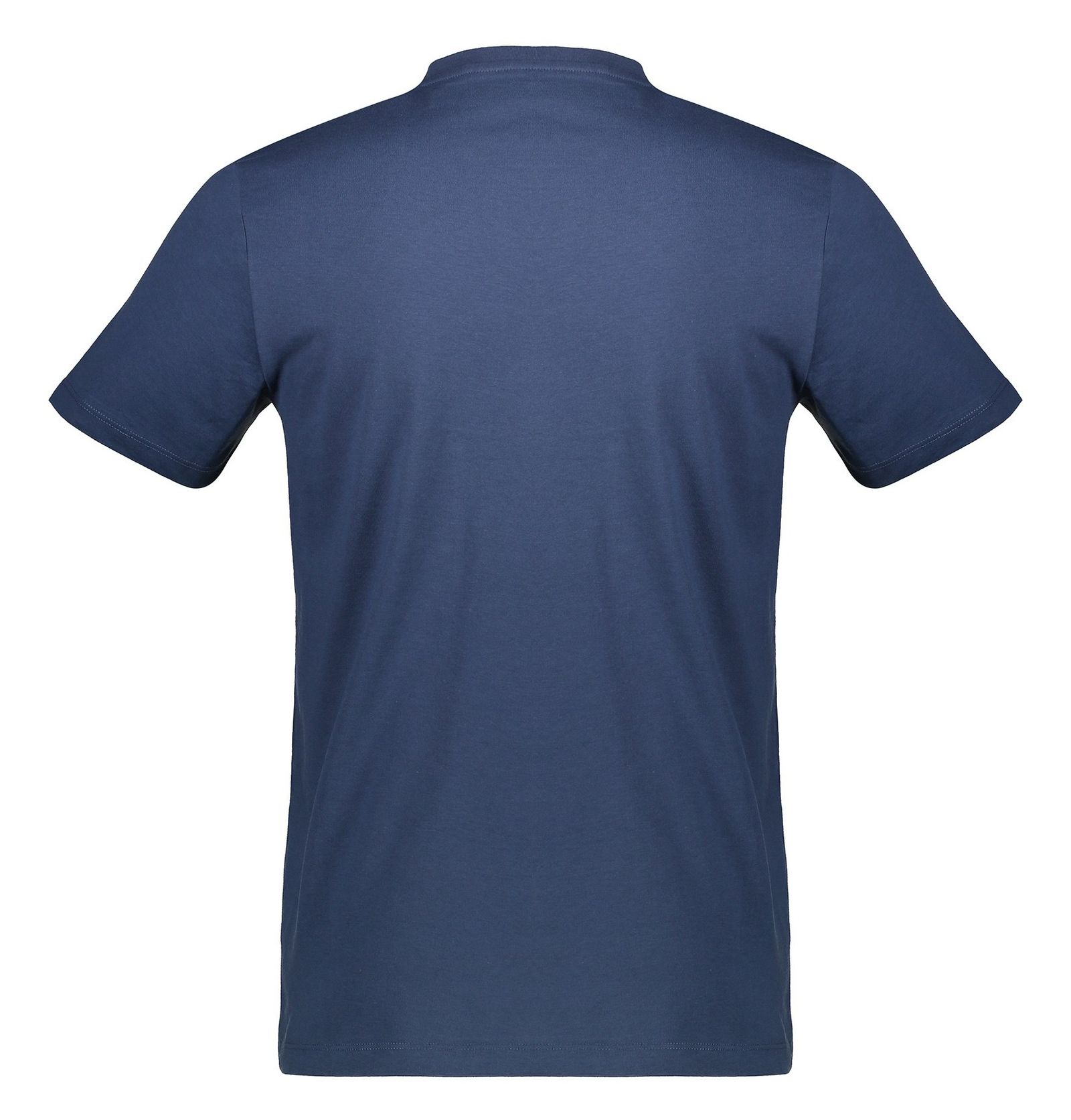 تی شرت نخی یقه گرد مردانه - نیو لوک - سرمه اي - 3