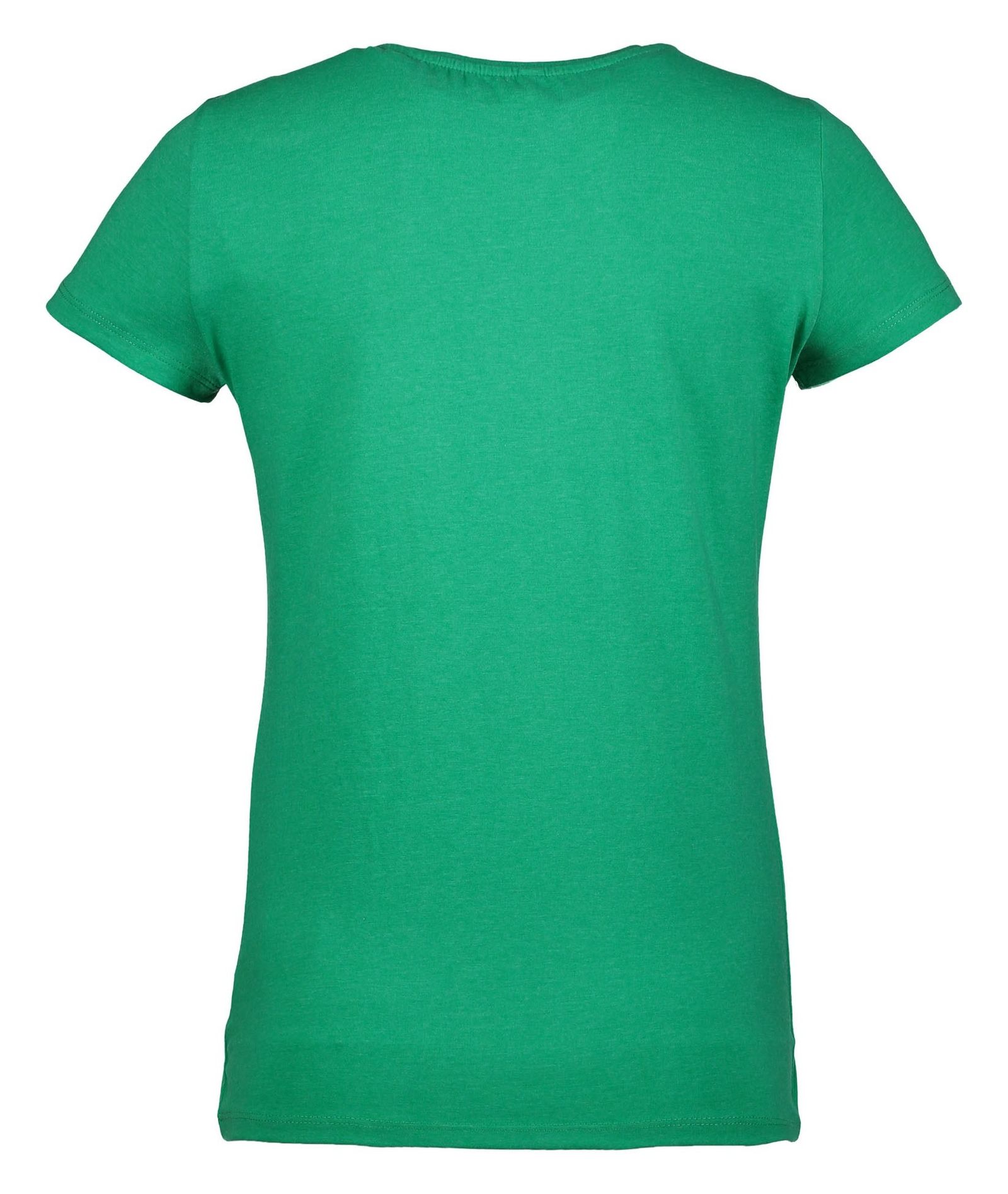 تی شرت یقه گرد زنانه - دفکتو - سبز - 5