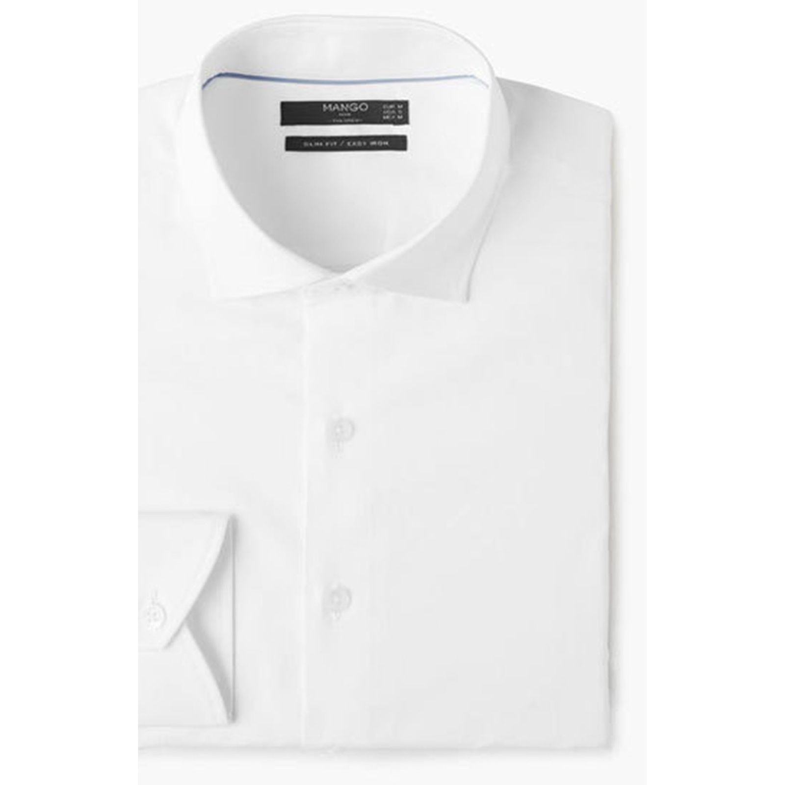 پیراهن رسمی مردانه - مانگو - سفيد - 4