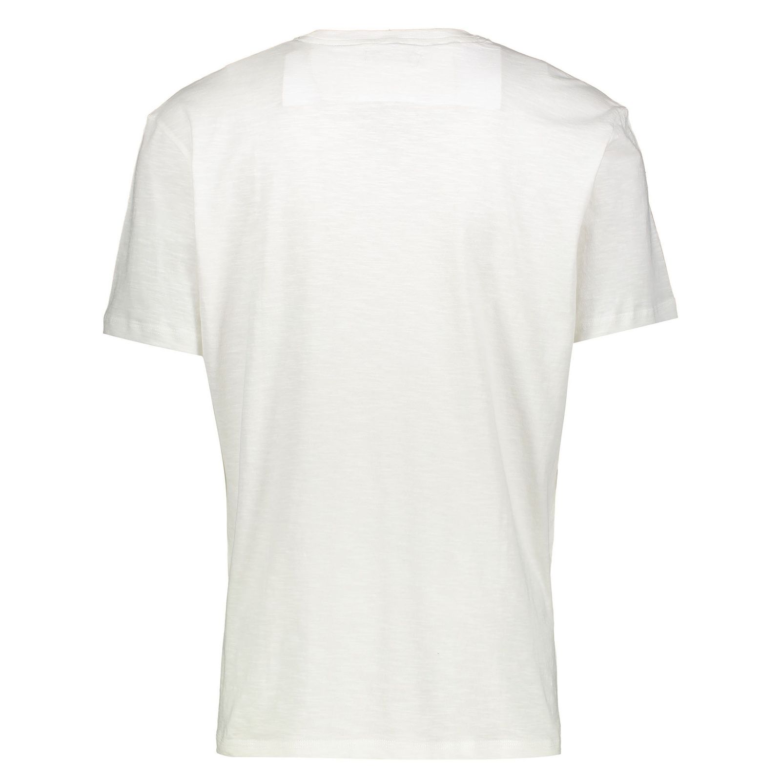 تی شرت نخی یقه گرد مردانه - مانگو - سفيد - 3