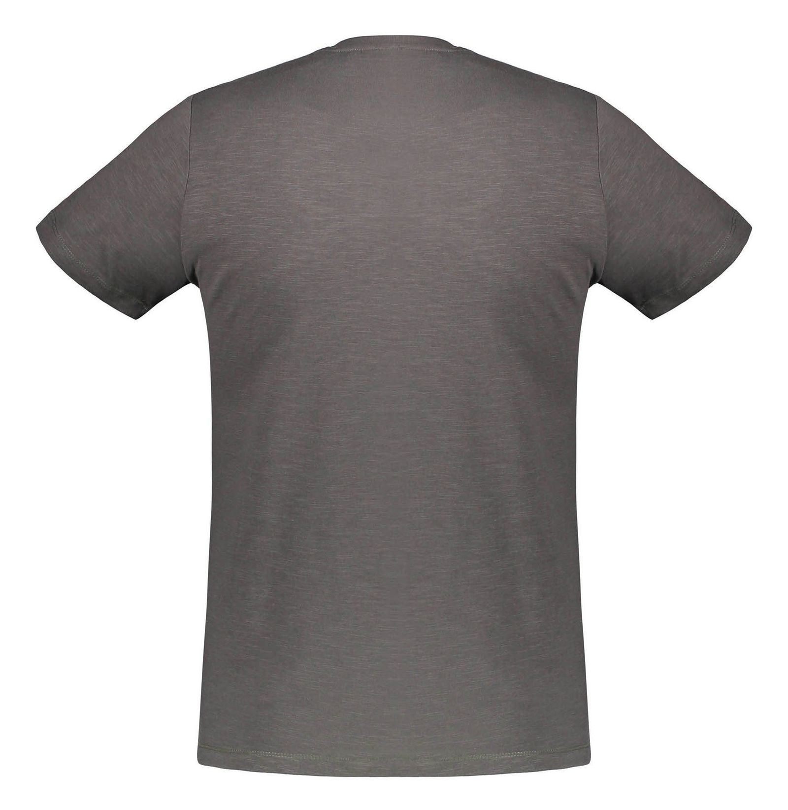تی شرت نخی یقه گرد مردانه - اس.اولیور - زغالي - 3