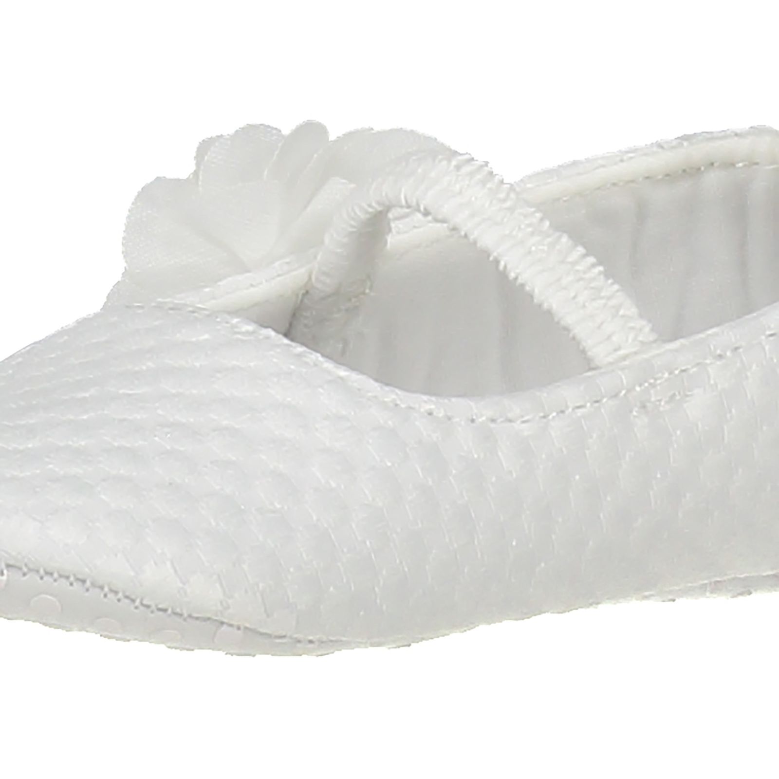 کفش پارچه ای نوزادی دخترانه - بلوزو - سفيد - 7
