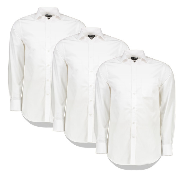 پیراهن آستین بلند مردانه بسته 3 عددی - کالکشن