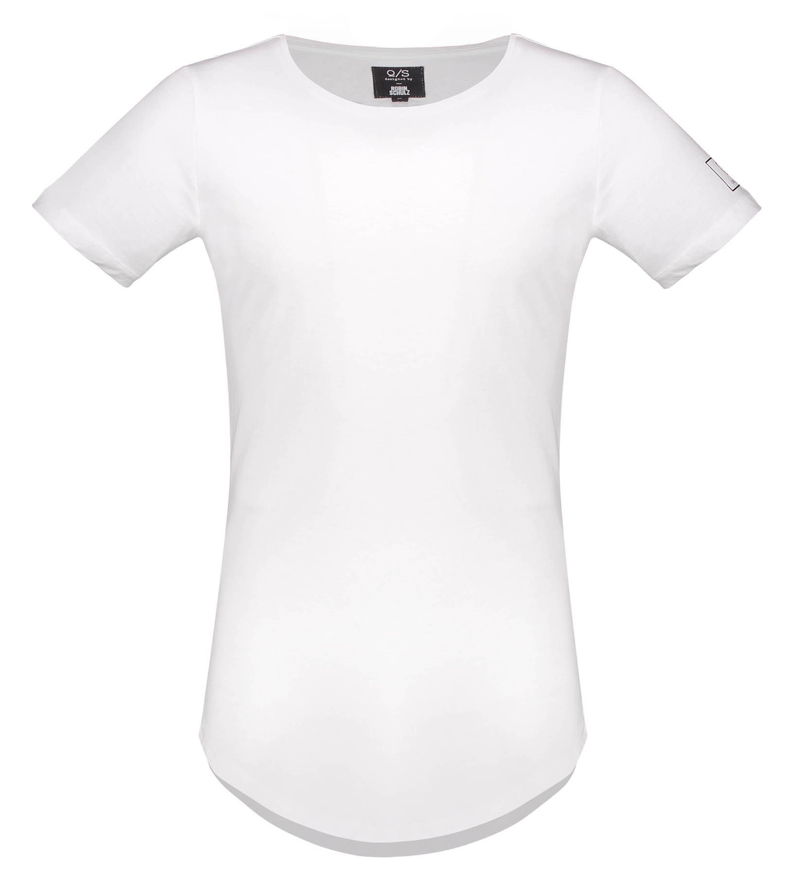 تی شرت نخی یقه گرد مردانه - اس.اولیور - سفيد - 1