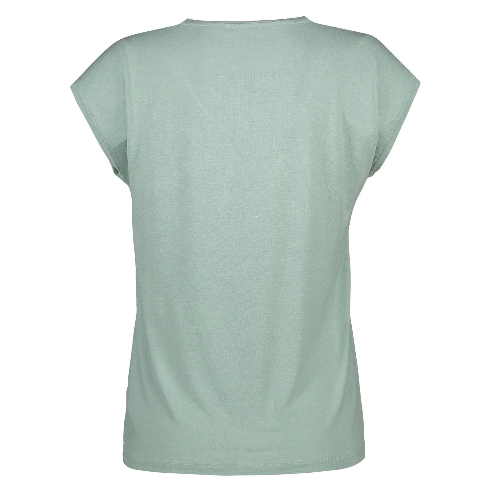 تی شرت ویسکوز یقه گرد زنانه - پی سز - سبز - 3