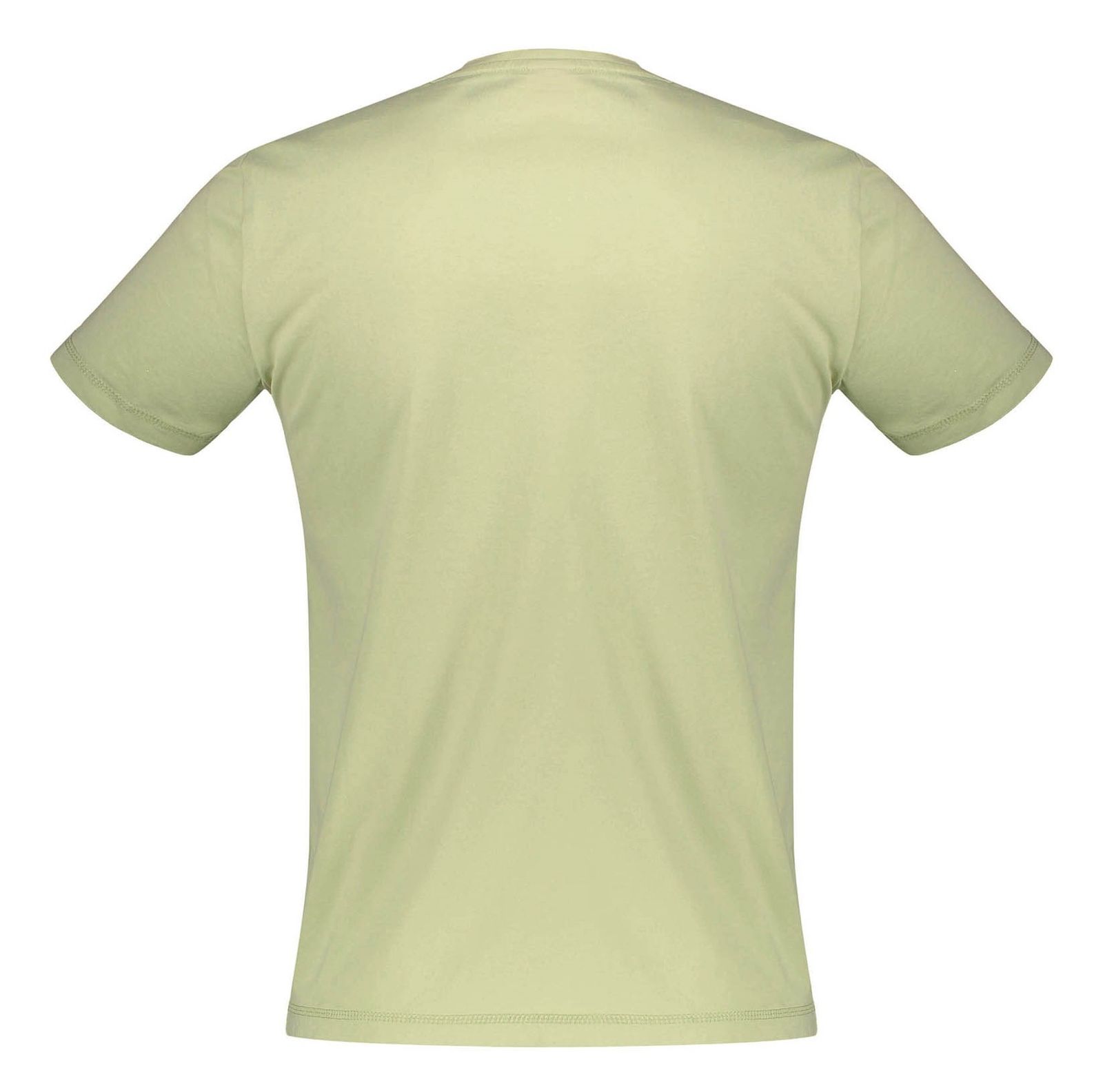 تی شرت نخی یقه گرد مردانه - اس.اولیور - سبز روشن - 3