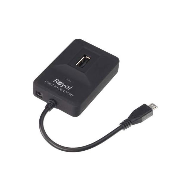 هاب 4 پورت  USB2.0 رویال مدل RH2-486