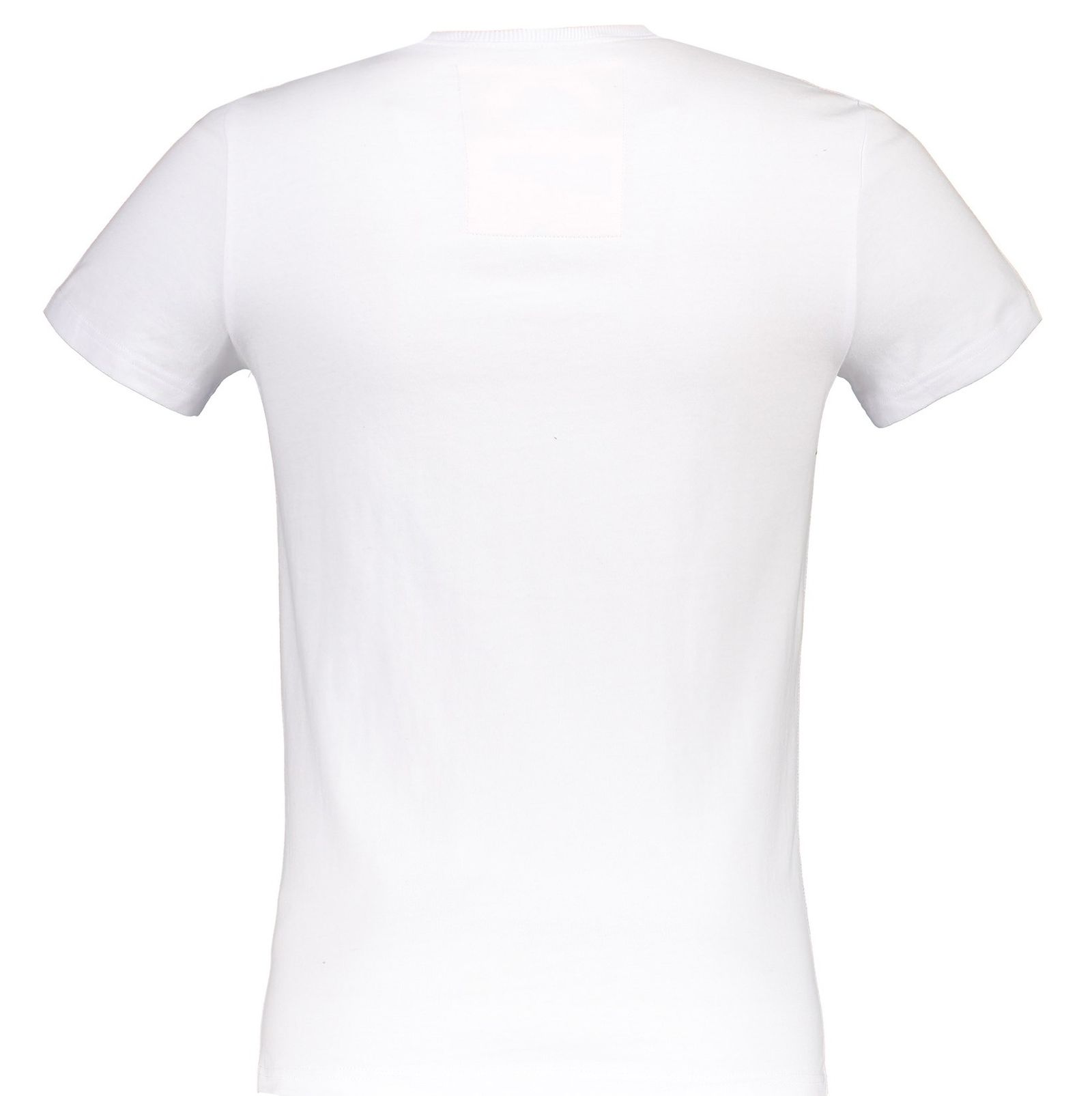 تی شرت نخی آستین کوتاه مردانه - سوپردرای - سفيد  - 3