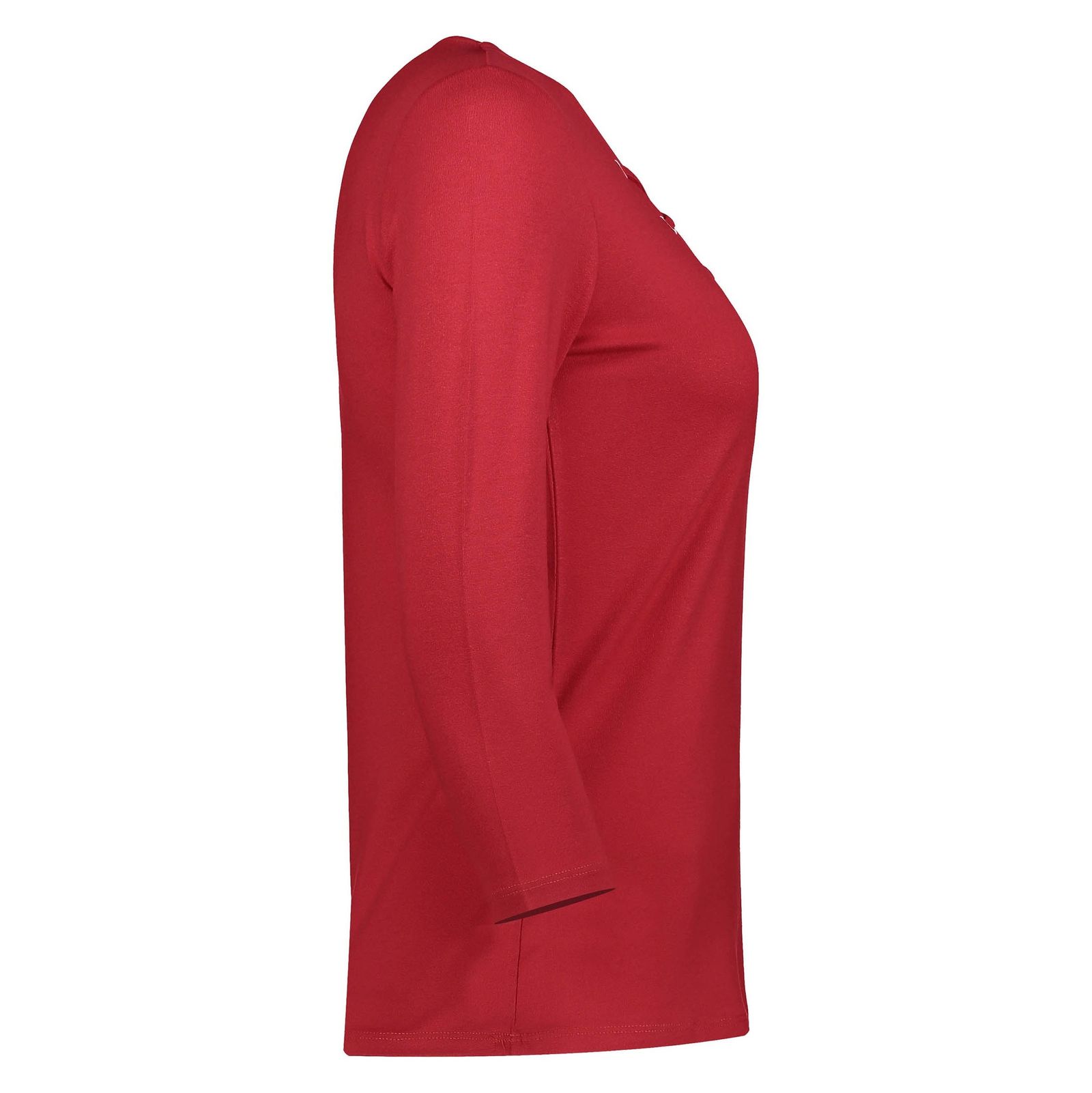 تی شرت ویسکوز یقه هفت زنانه - اس.اولیور - قرمز - 5