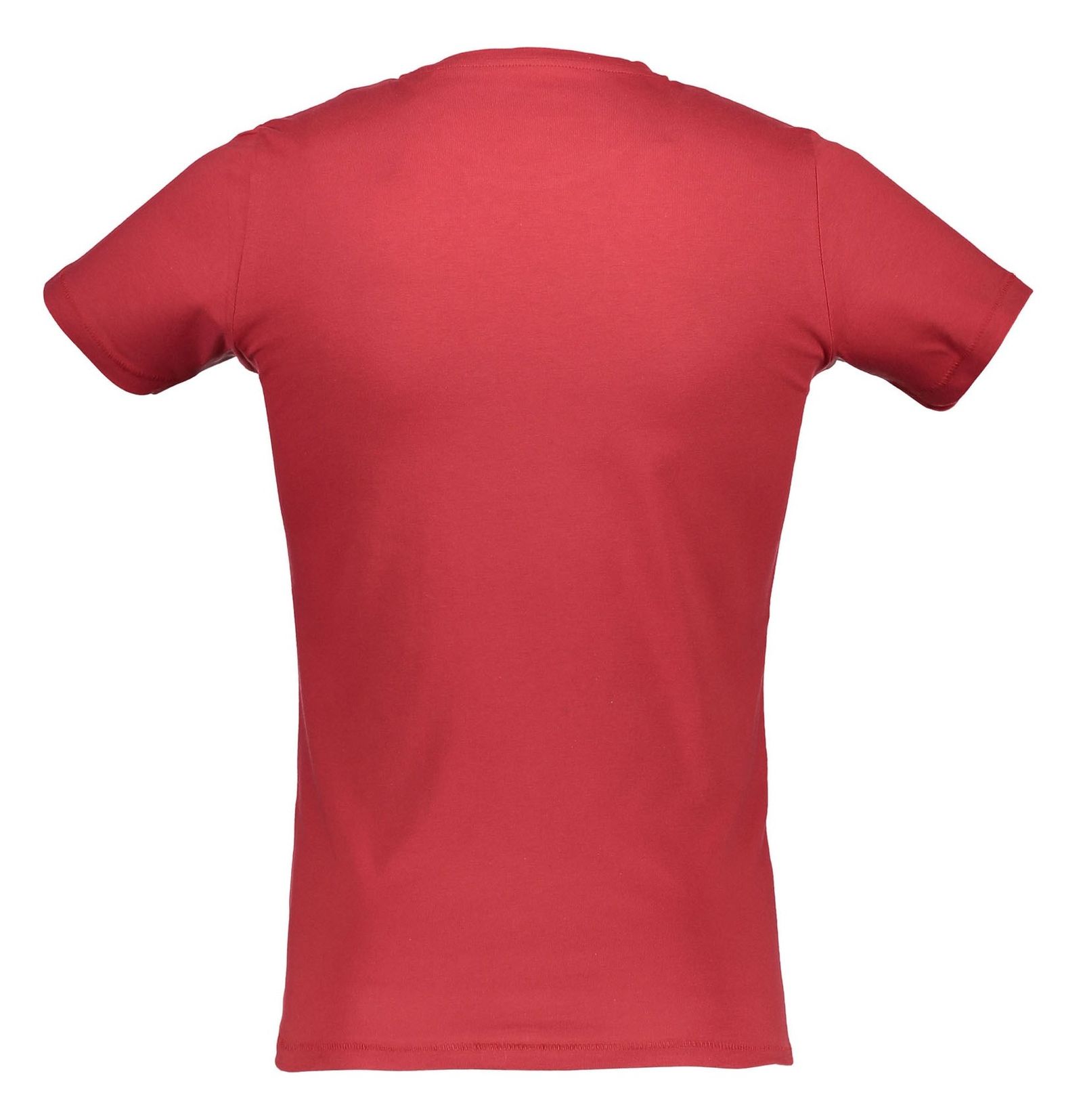 تی شرت نخی یقه گرد مردانه - اس.اولیور - قرمز - 3
