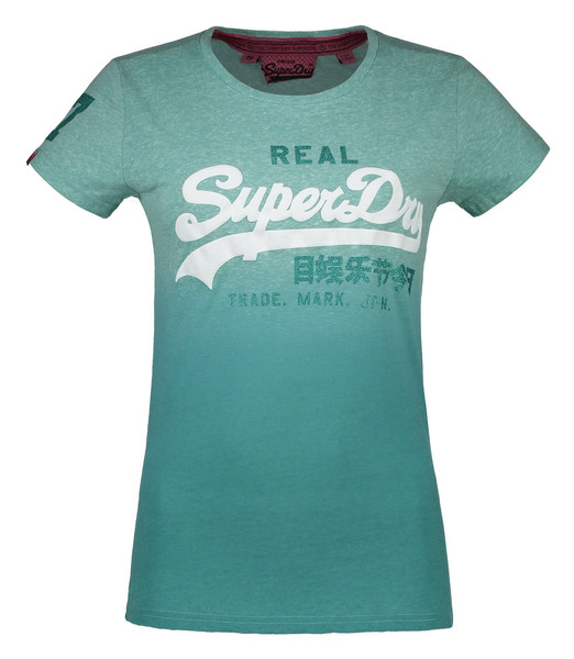 تی شرت یقه گرد زنانه Vintage Logo Snowy - سوپردرای