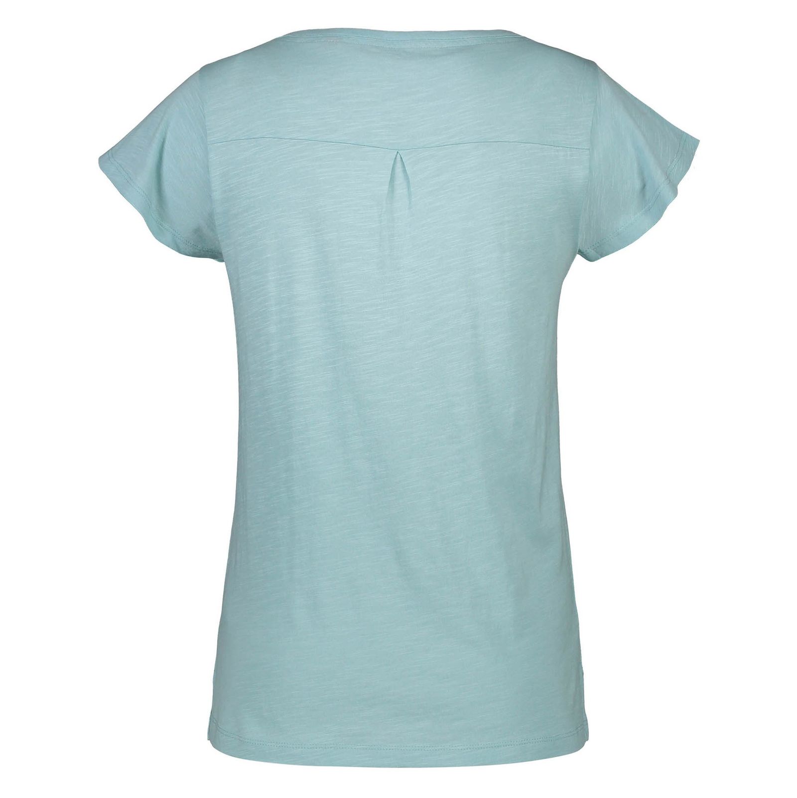 تی شرت نخی یقه گرد زنانه - اس.اولیور - آبي روشن - 3