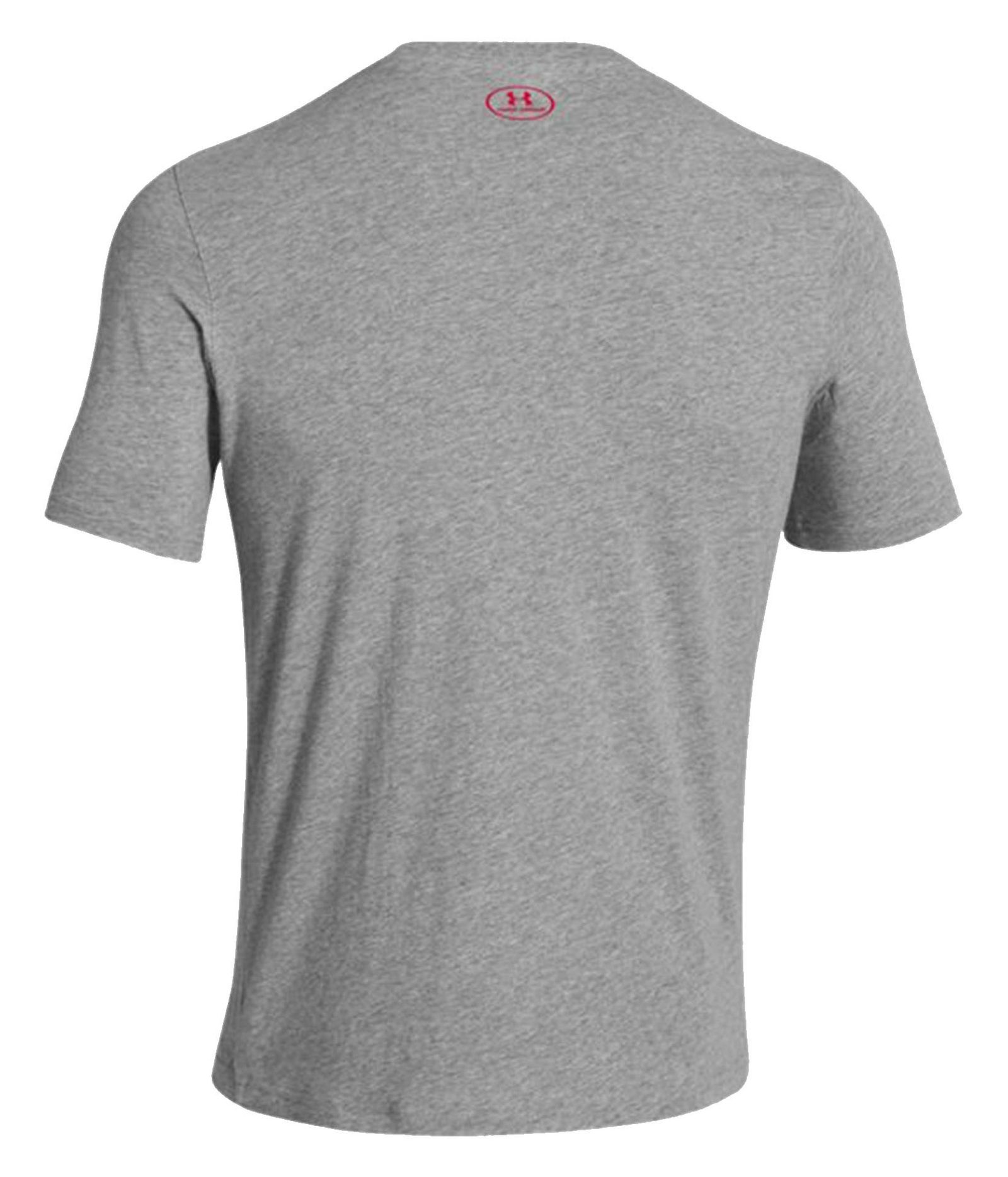 تی شرت ورزشی یقه گرد مردانه Charged Cotton Sportstyle - آندر آرمور - طوسي روشن - 3