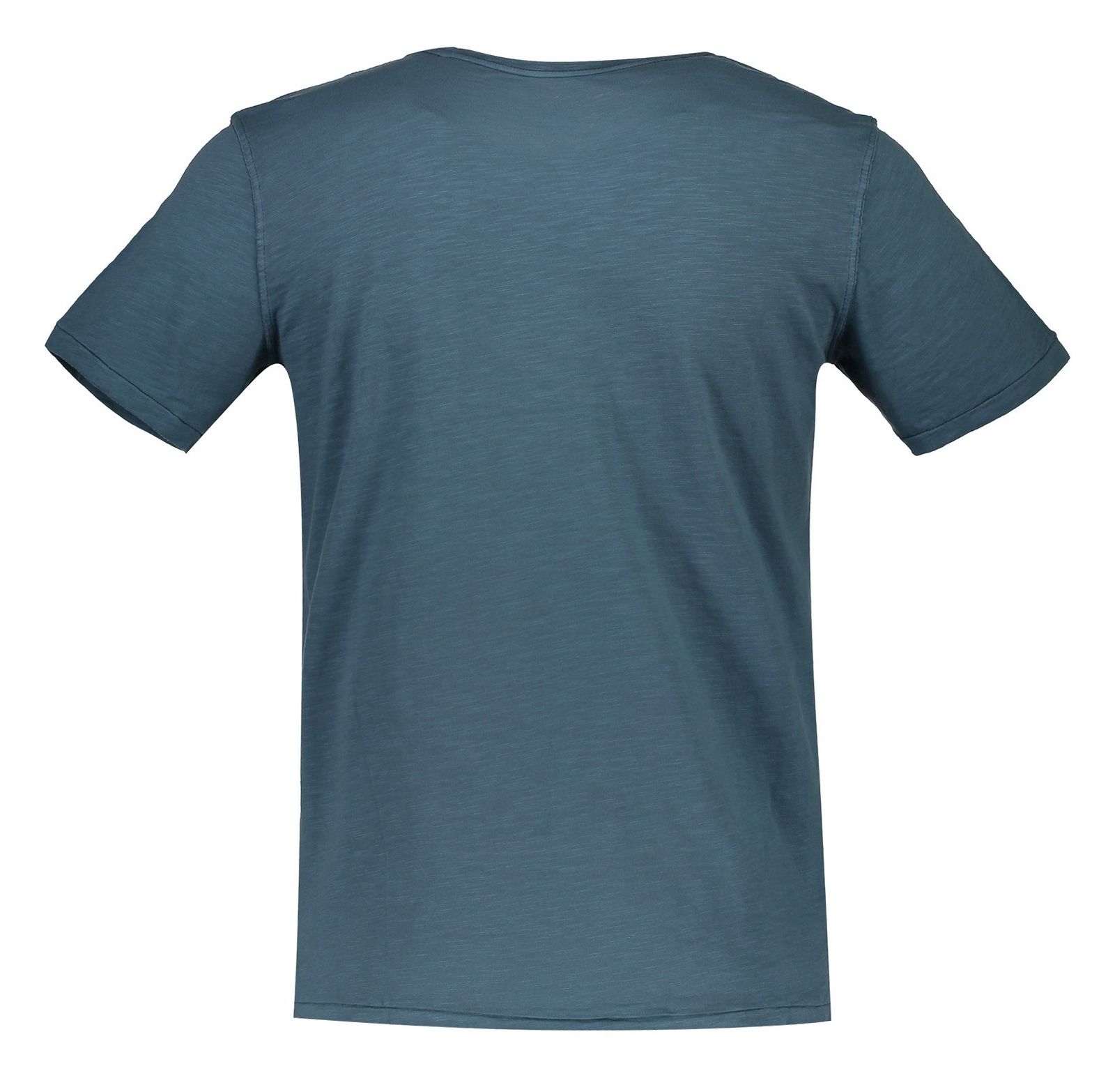 تی شرت نخی یقه گرد مردانه - مانگو - آبي درباري - 3