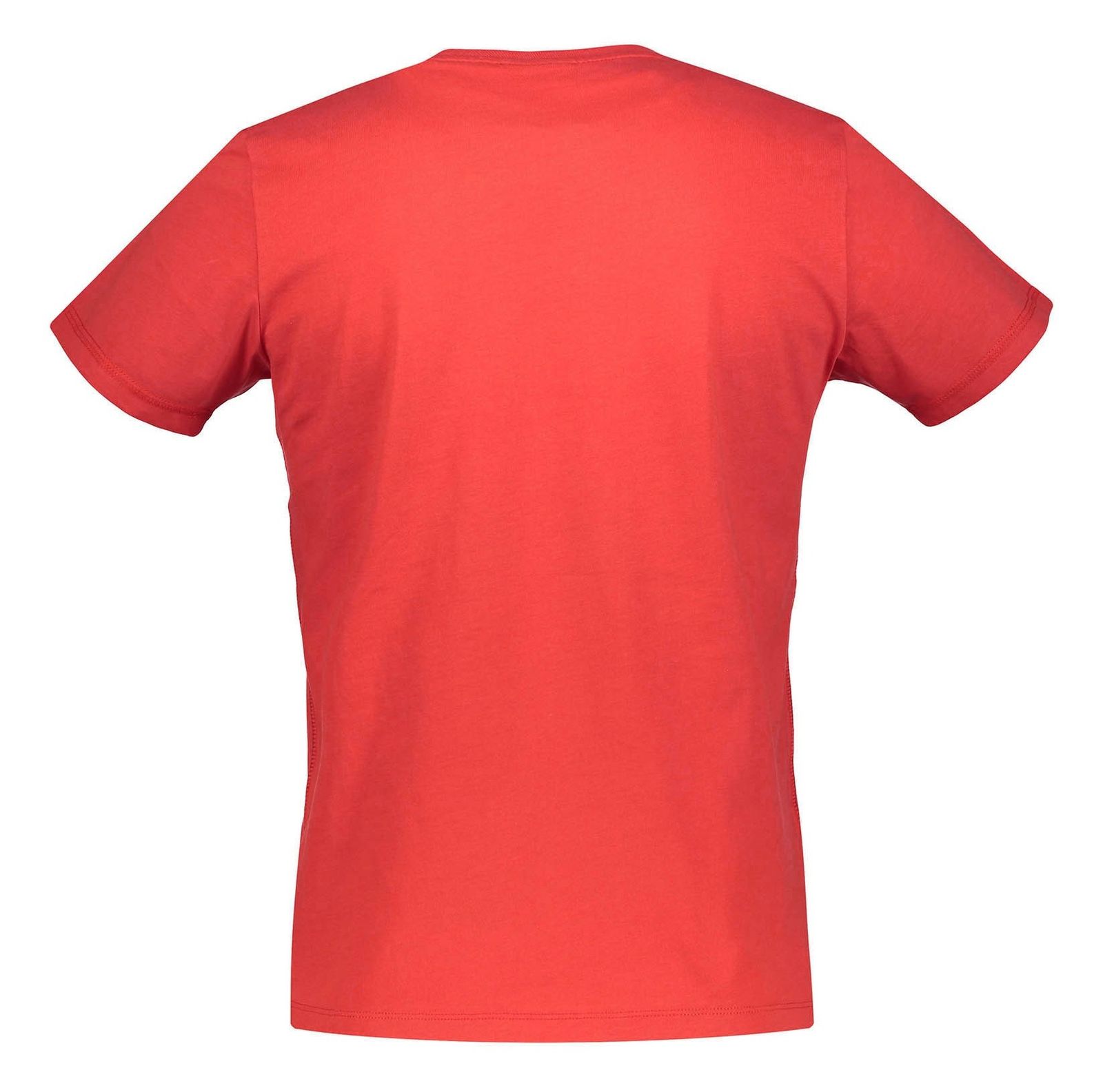 تی شرت نخی یقه گرد مردانه - اس.اولیور - قرمز - 3