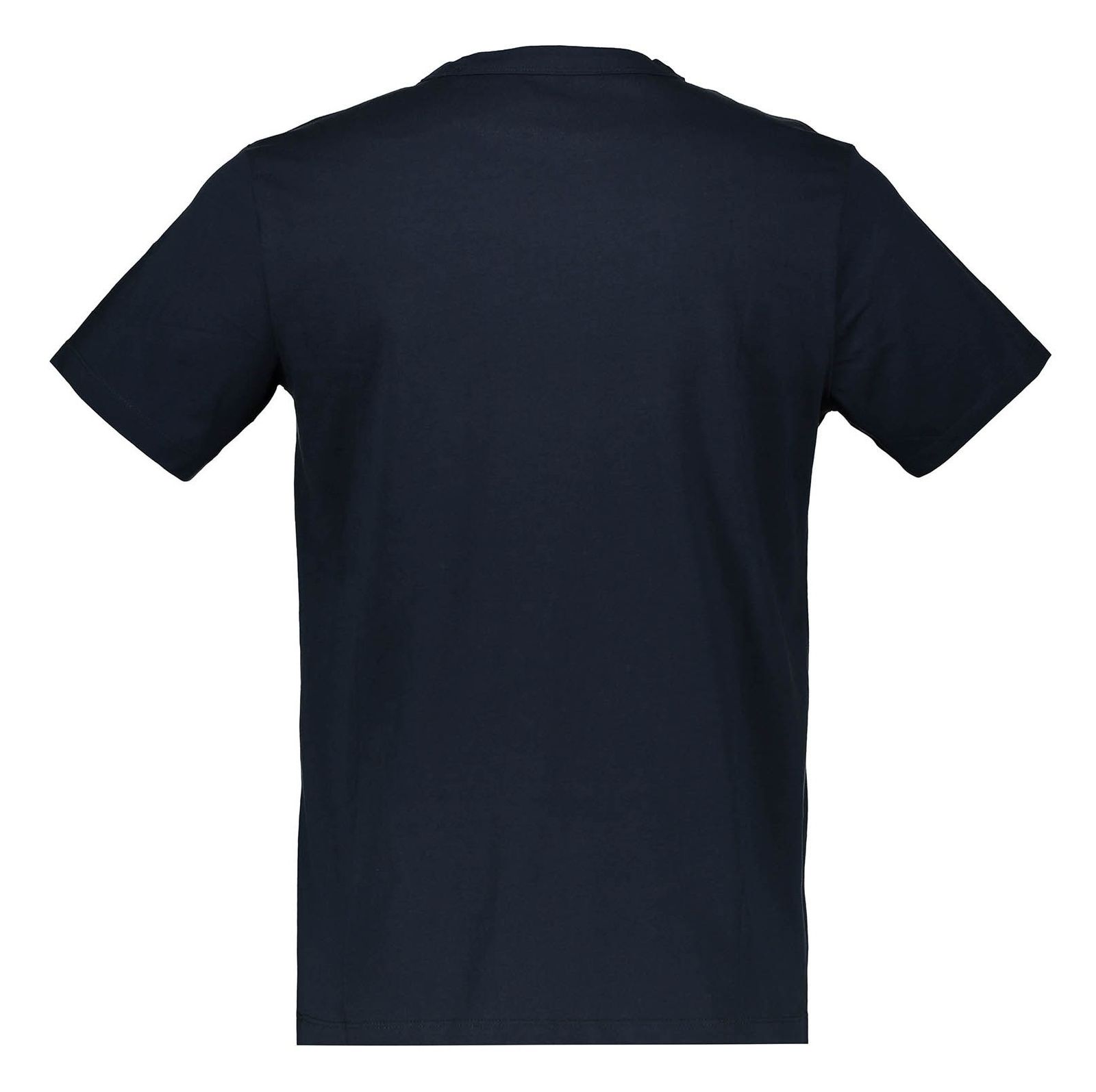 تی شرت نخی یقه گرد مردانه - مانگو - سرمه اي - 3