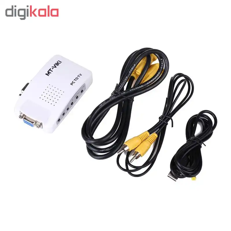 مبدل VGA به AV ام تی ویکی مدل MT-PT01