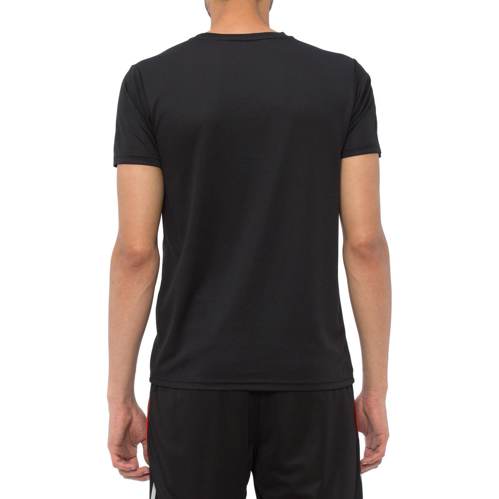 تی شرت ورزشی آستین کوتاه مردانه - ال سی وایکیکی - مشکي - 3