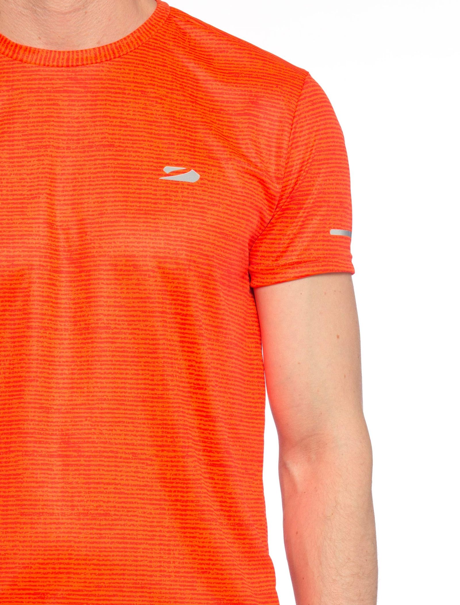 تی شرت ورزشی آستین کوتاه مردانه - ال سی وایکیکی - نارنجي  - 5