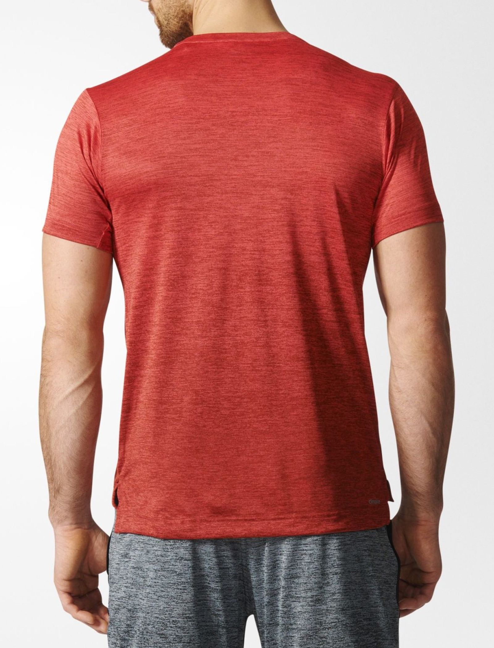 تی شرت ورزشی یقه گرد مردانه FreeLift Gradient - آدیداس - قرمز - 5