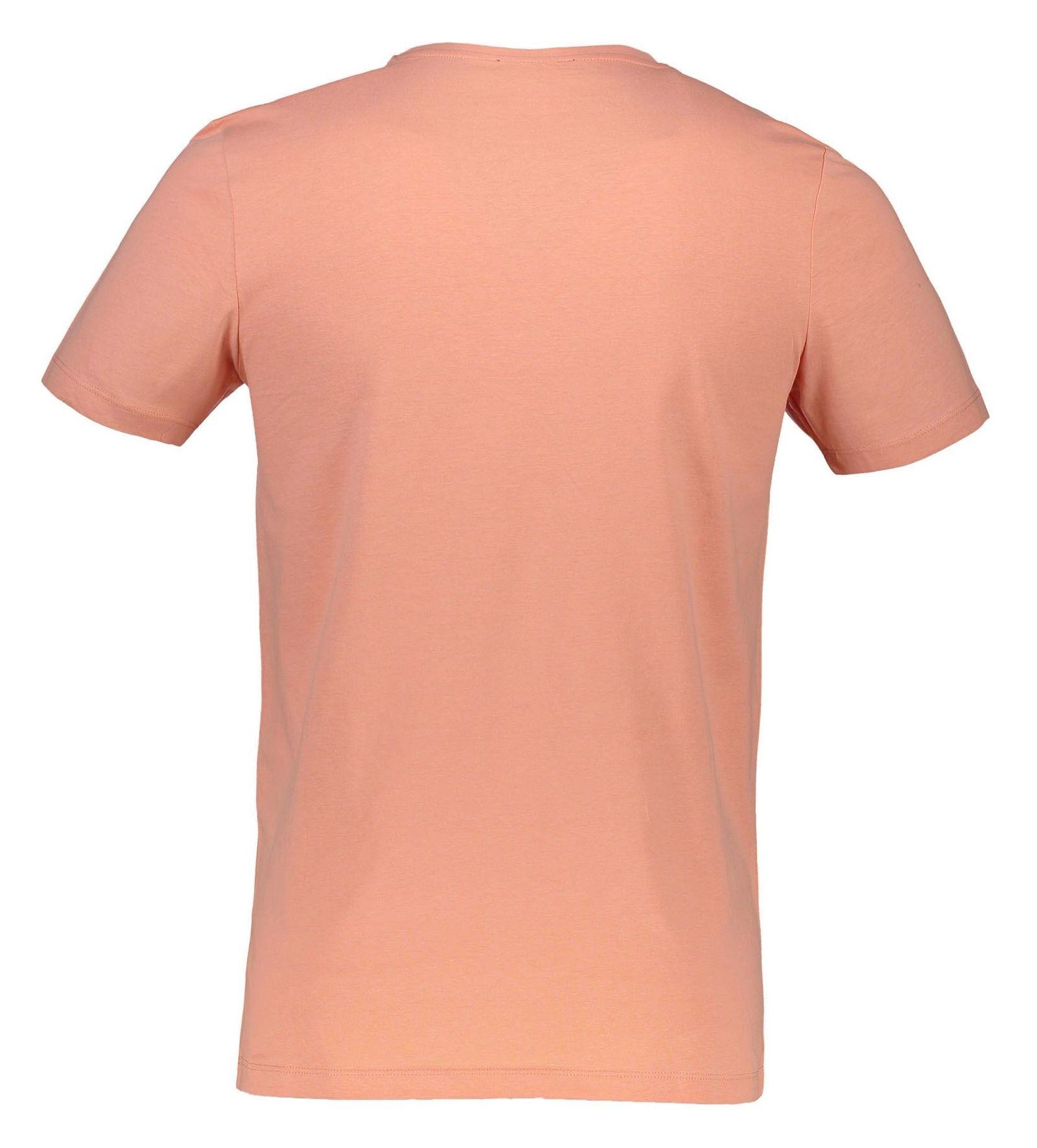 تی شرت نخی یقه گرد مردانه - نیو لوک - صورتي - 4