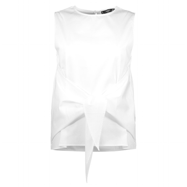 تاپ نخی ساده زنانه - مانگو