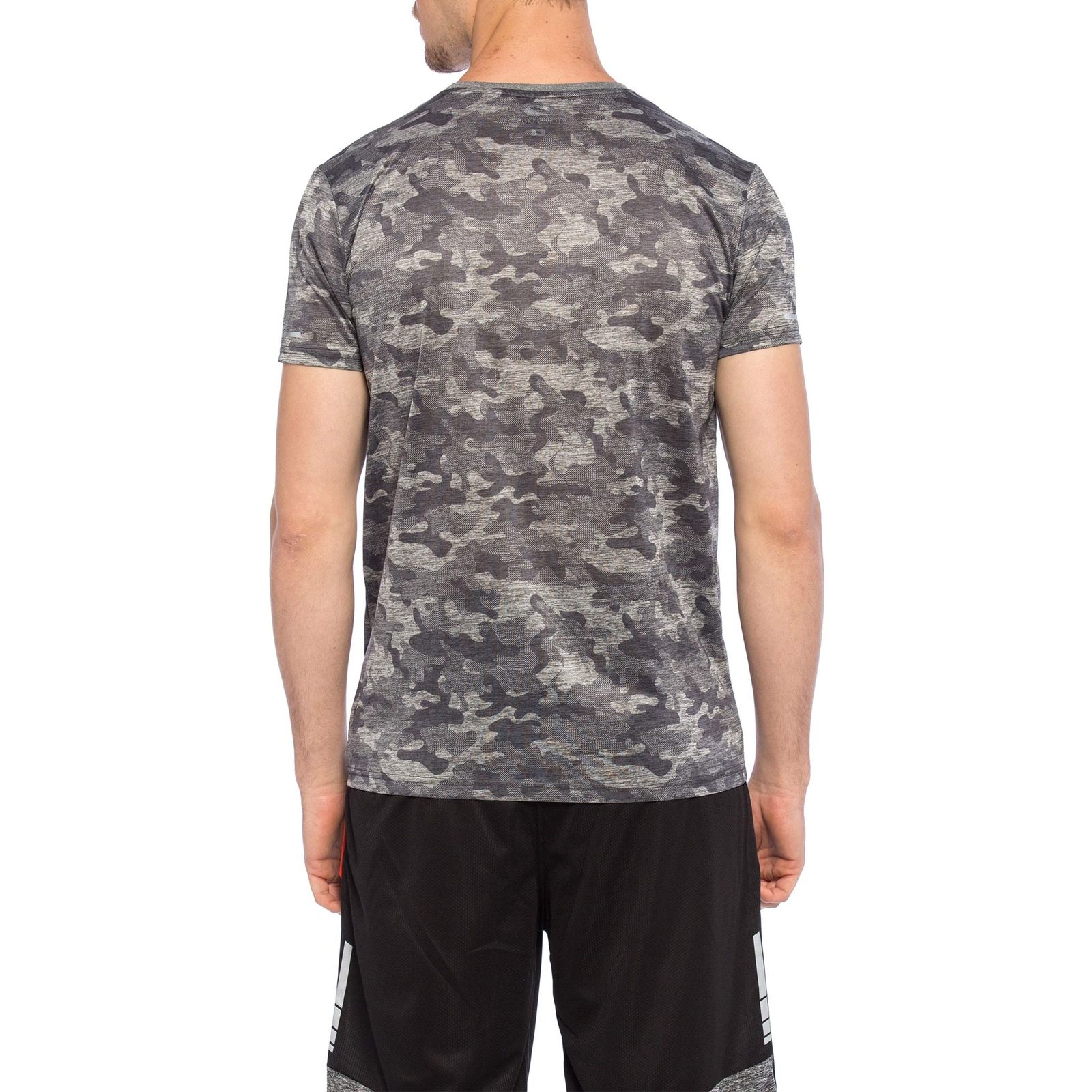 تی شرت ورزشی آستین کوتاه مردانه - ال سی وایکیکی - طوسي  - 3