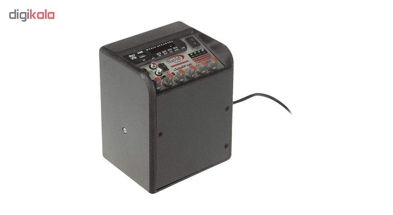 آمپلی فایر قابل حمل نوید الکترونیک مدل 604BM به همراه میکروفن