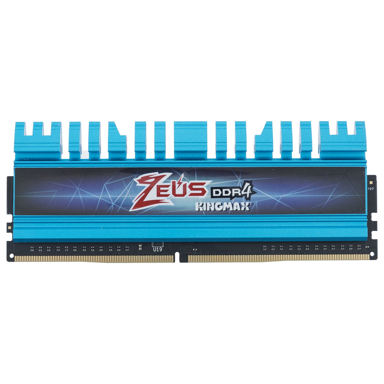 رم دسکتاپ DDR4 تک کاناله 3000 مگاهرتز CL16 کینگ مکس مدل Zeus ظرفیت 8 گیگابایت