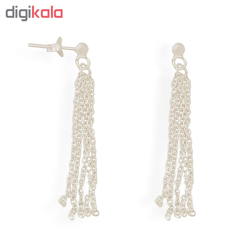 گوشواره نقره زنانه کد IM040