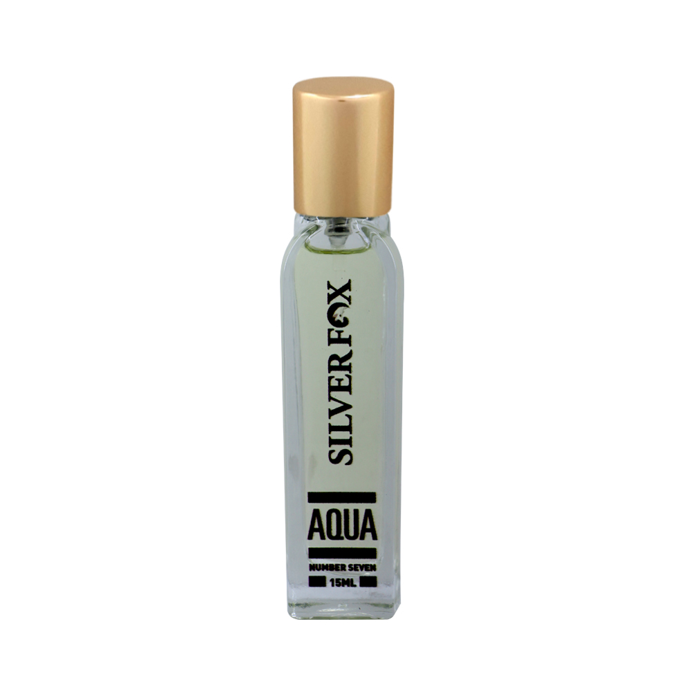 عطر جیبی مردانه سیلور فاکس مدل Aqua حجم 15 میلی لیتر